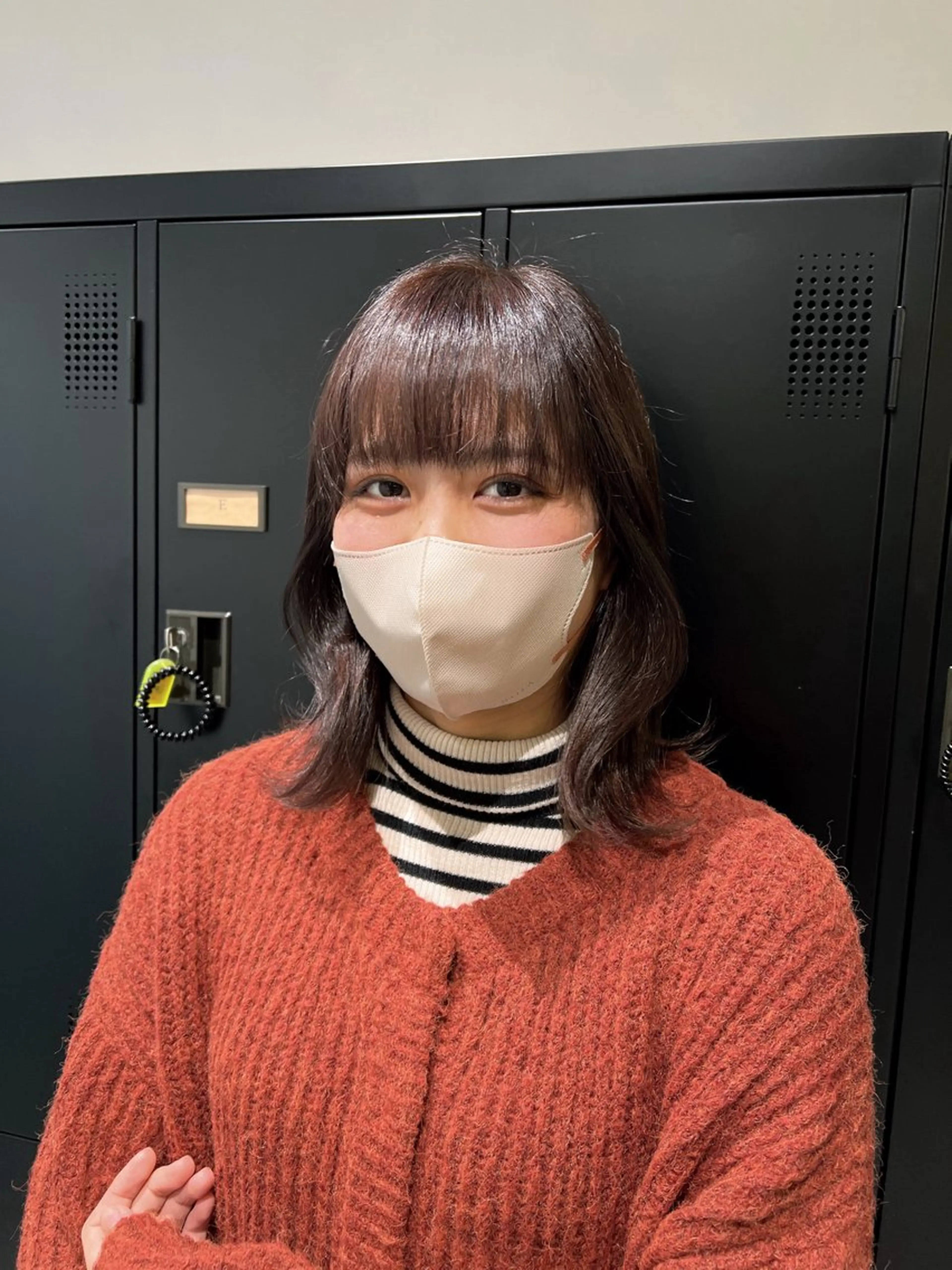 ミディアム カラー ヘアカラー トリートメント 🌞レイヤー×カラー 前川那津美🌞のヘアスタイル