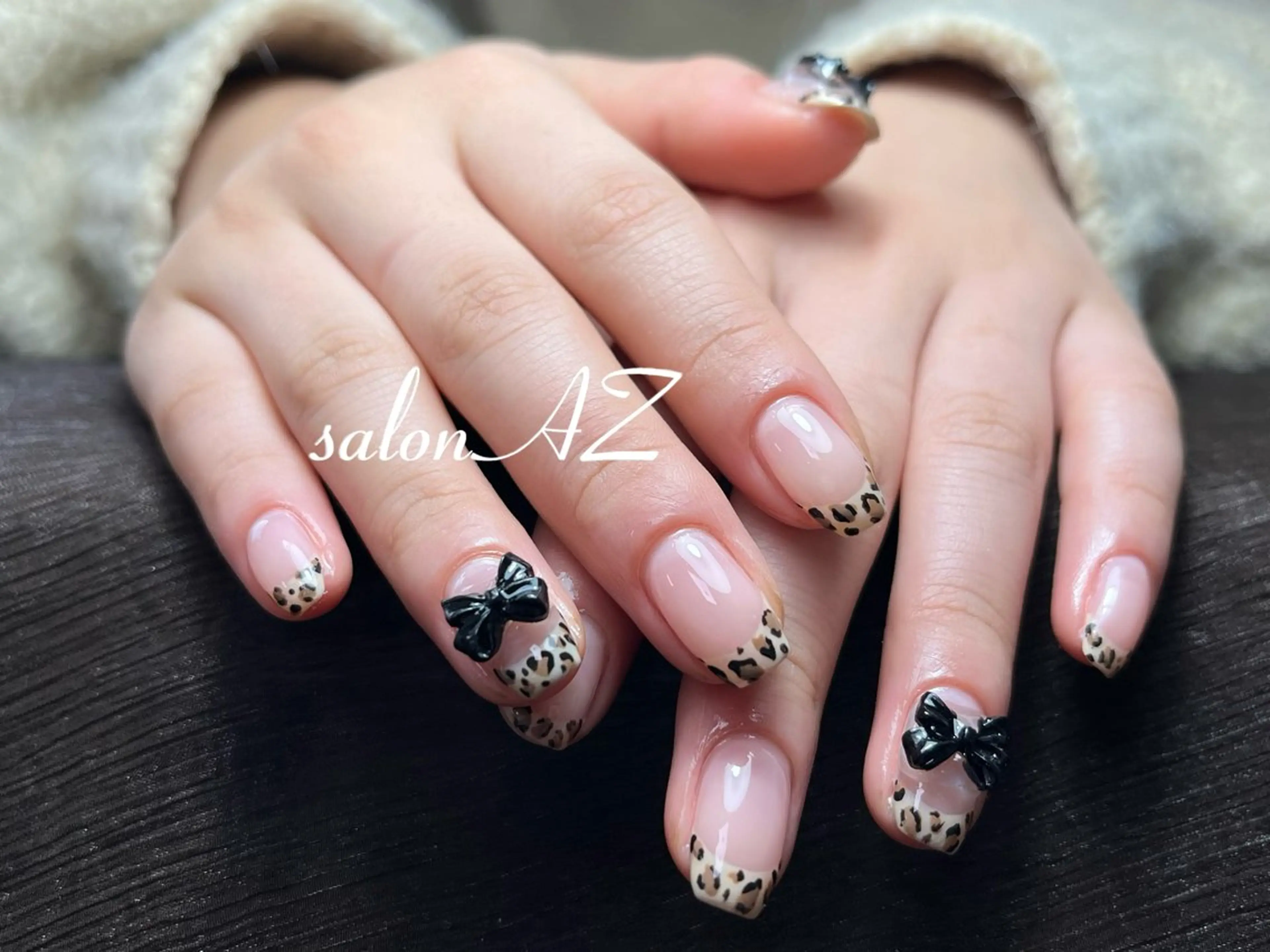 ネイル 長さ出し フットネイル フレンチネイル マグネットネイル ニュアンスネイル ハンドネイル salon AZのネイルデザイン