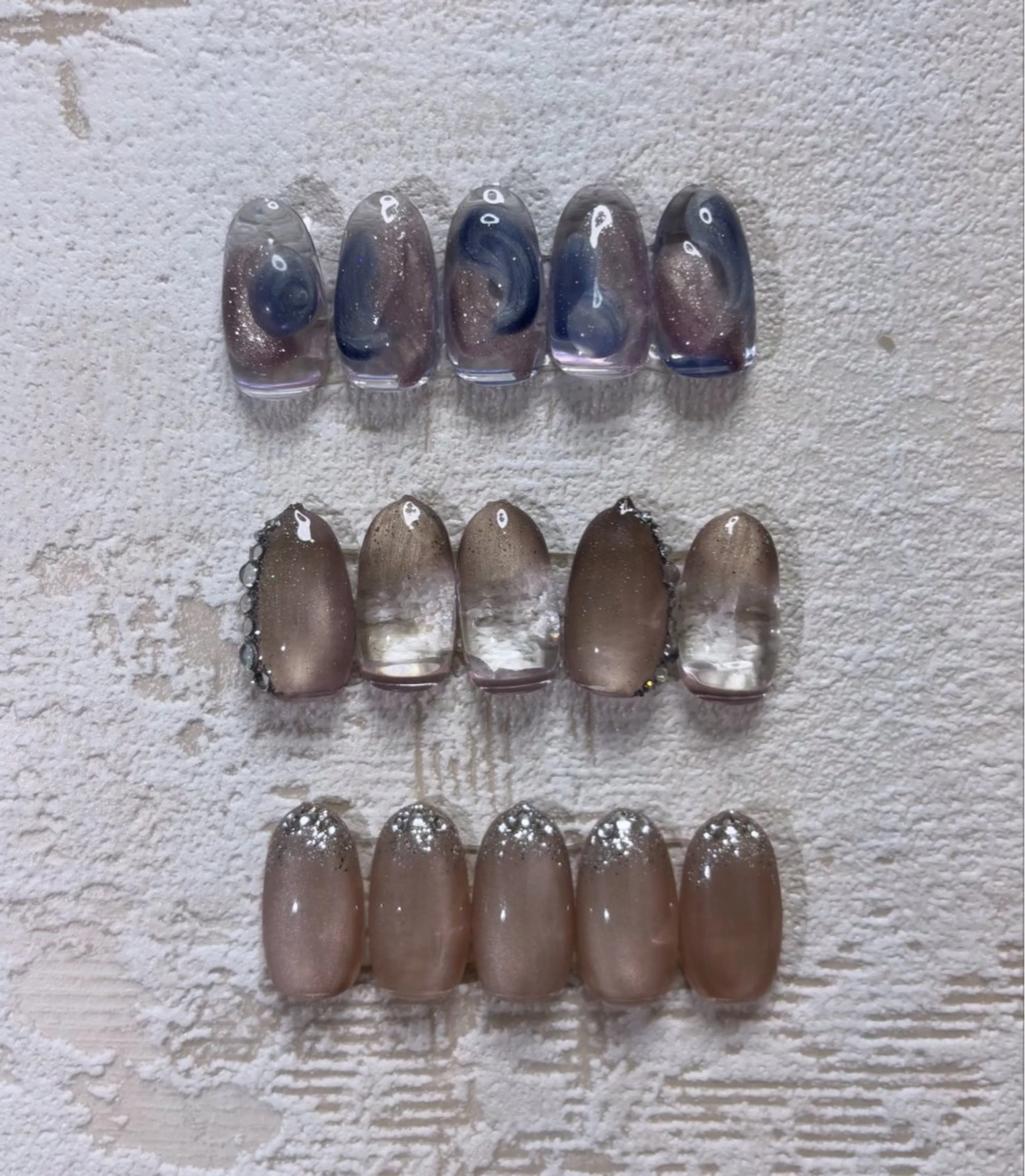 ネイル マグネットネイル ハンドネイル pesca shihoのネイルデザイン