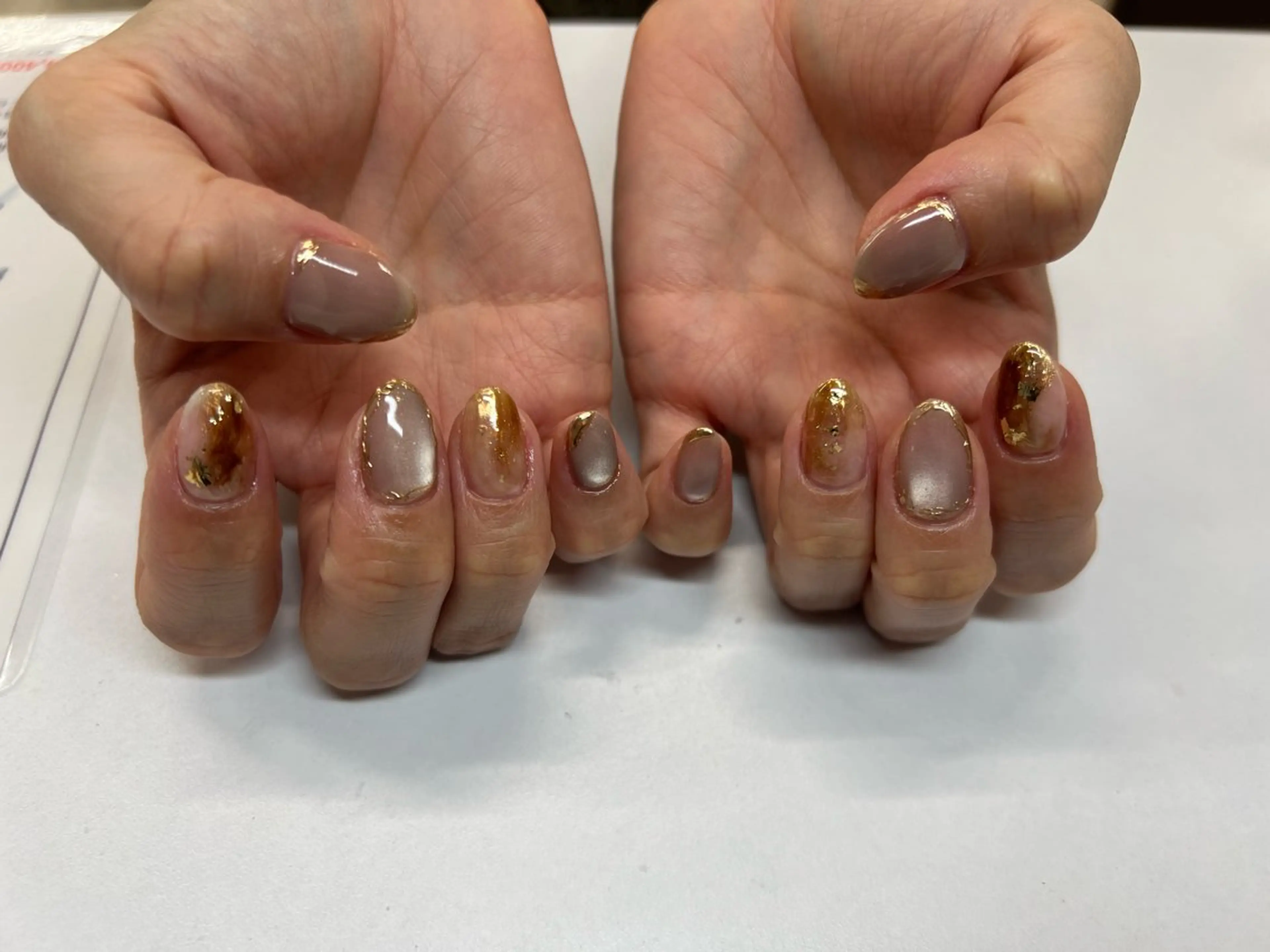 ネイル ハンドネイル パラジェル認定サロン Nail salon ibelu　恵比寿西口店 【ネイルサロン　イベル】所属・_ YUIのネイルデザイン