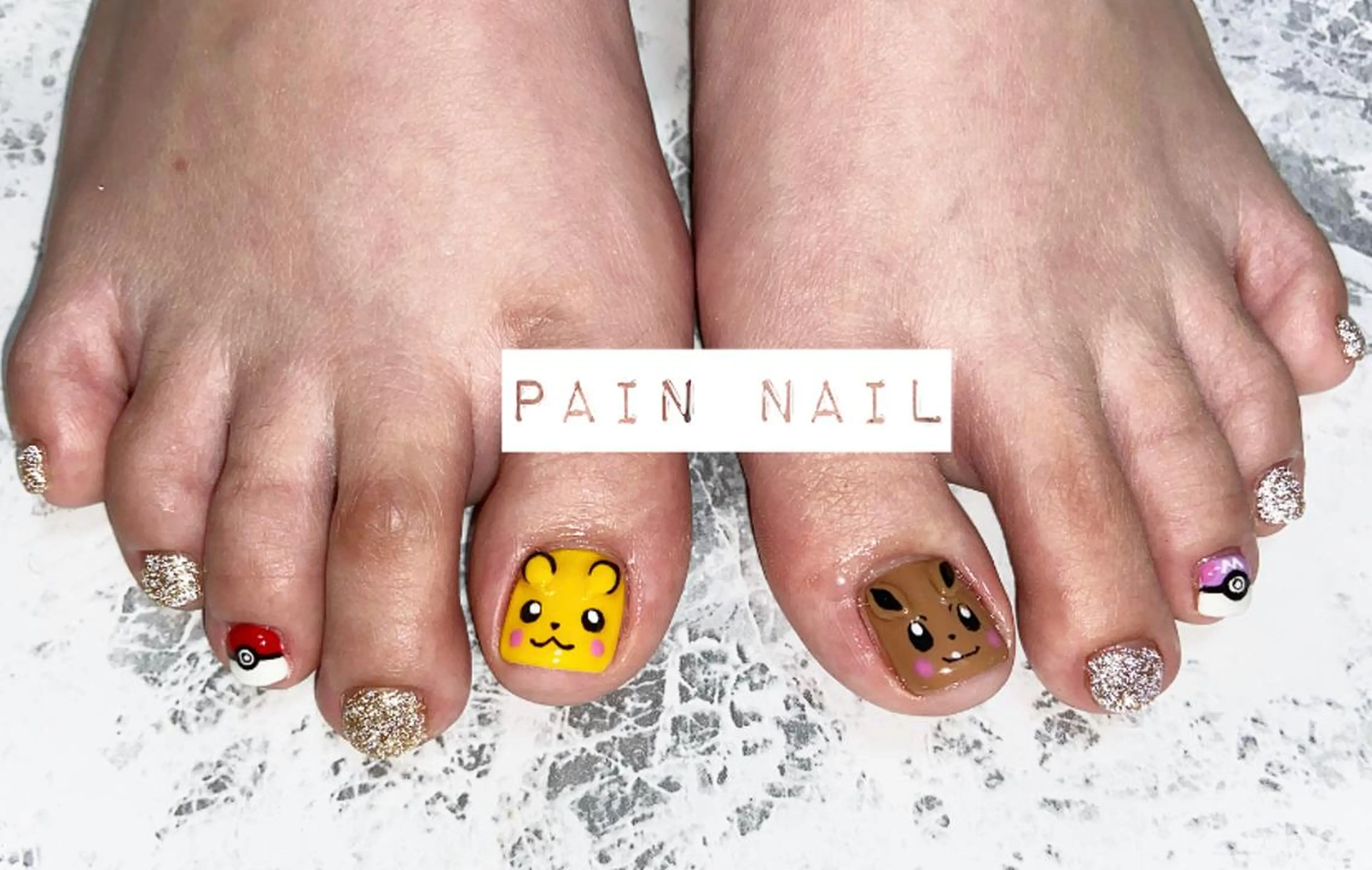 ネイル フラッシュネイル P. nailのネイルデザイン