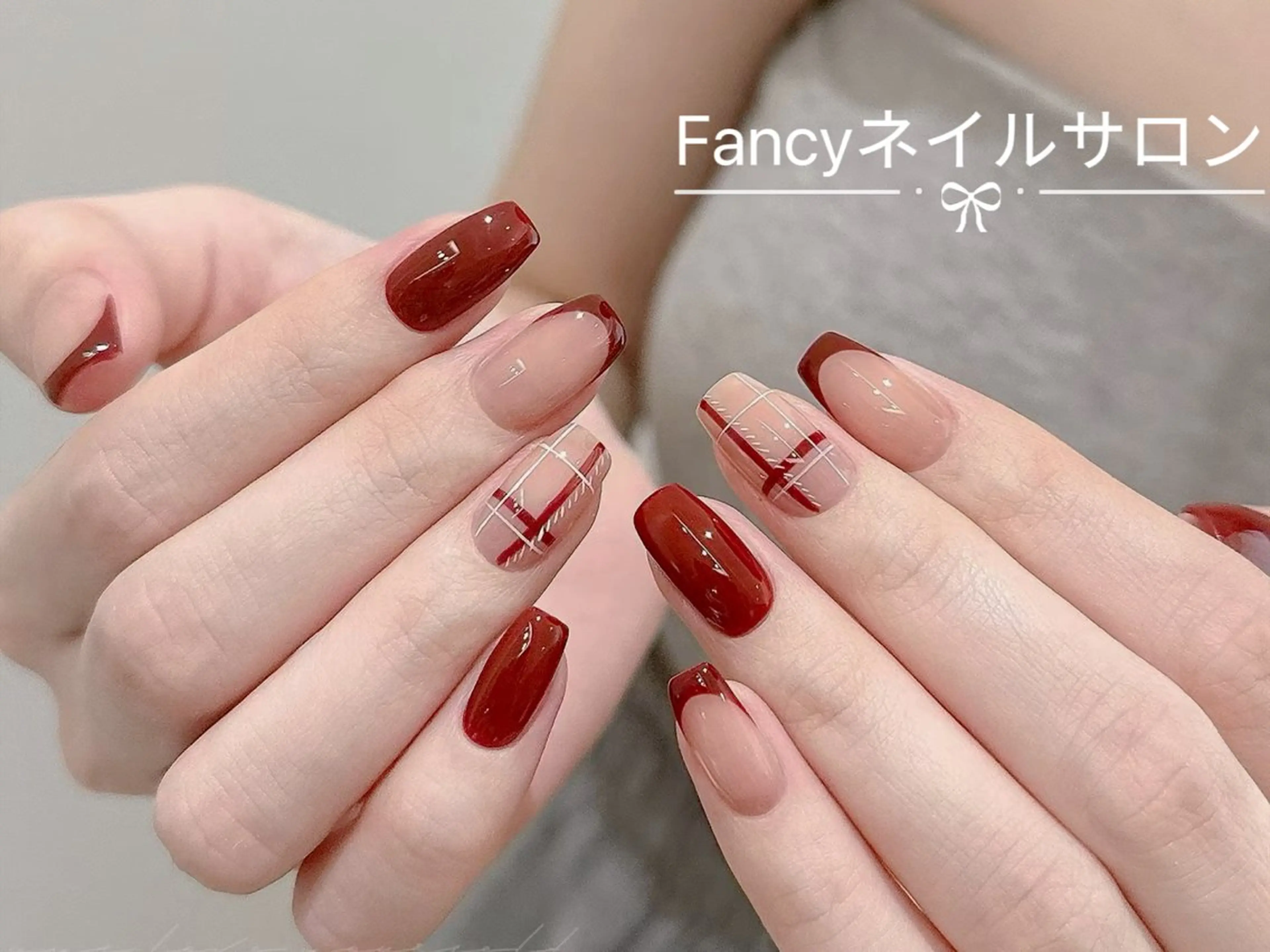 ネイル チークネイル フットネイル グラデーション 韓国ネイル ニュアンスネイル Fancyネイル サロン練馬店のネイルデザイン