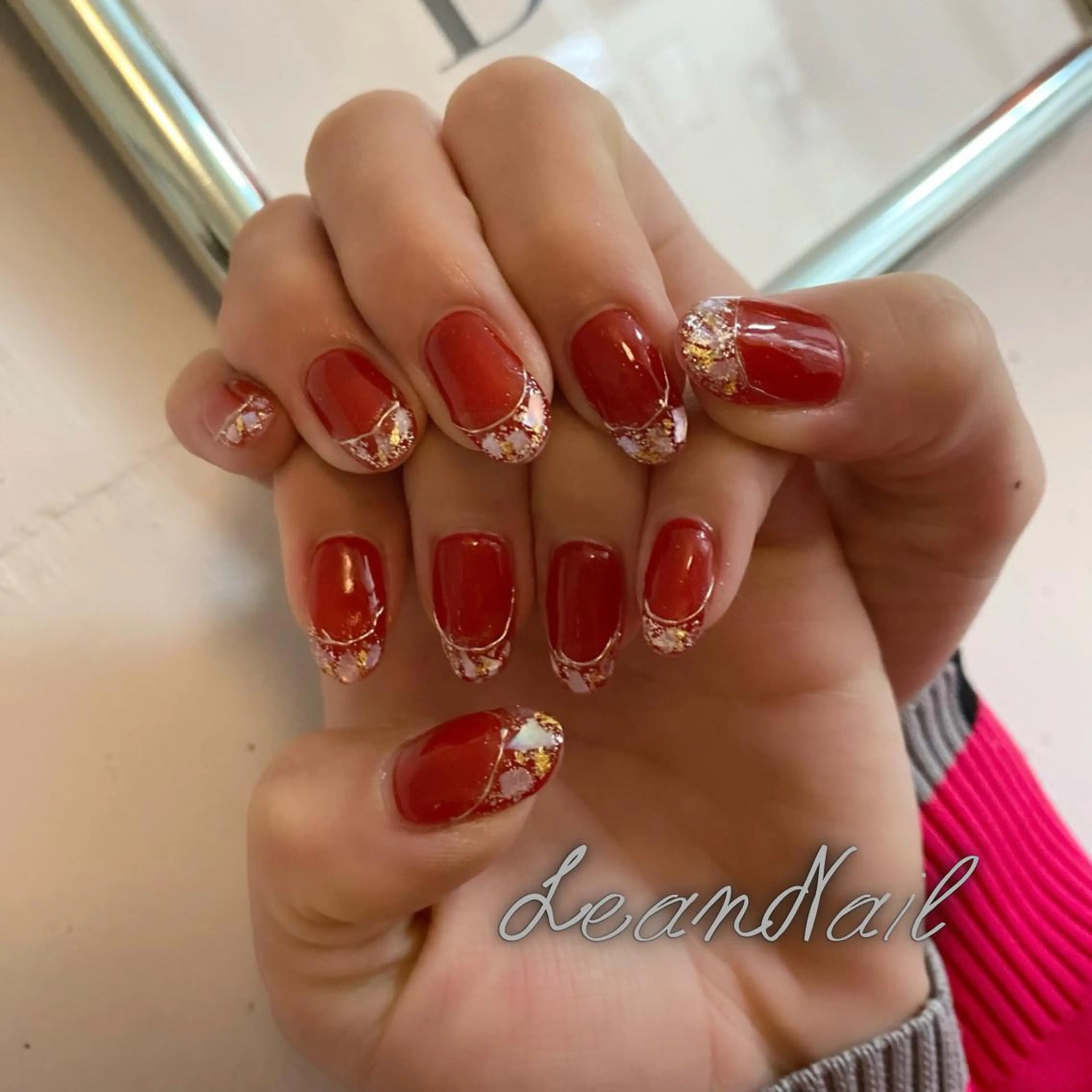 ネイル ハンドネイル Lean Nail所属・Lean Nail ayuのネイルデザイン