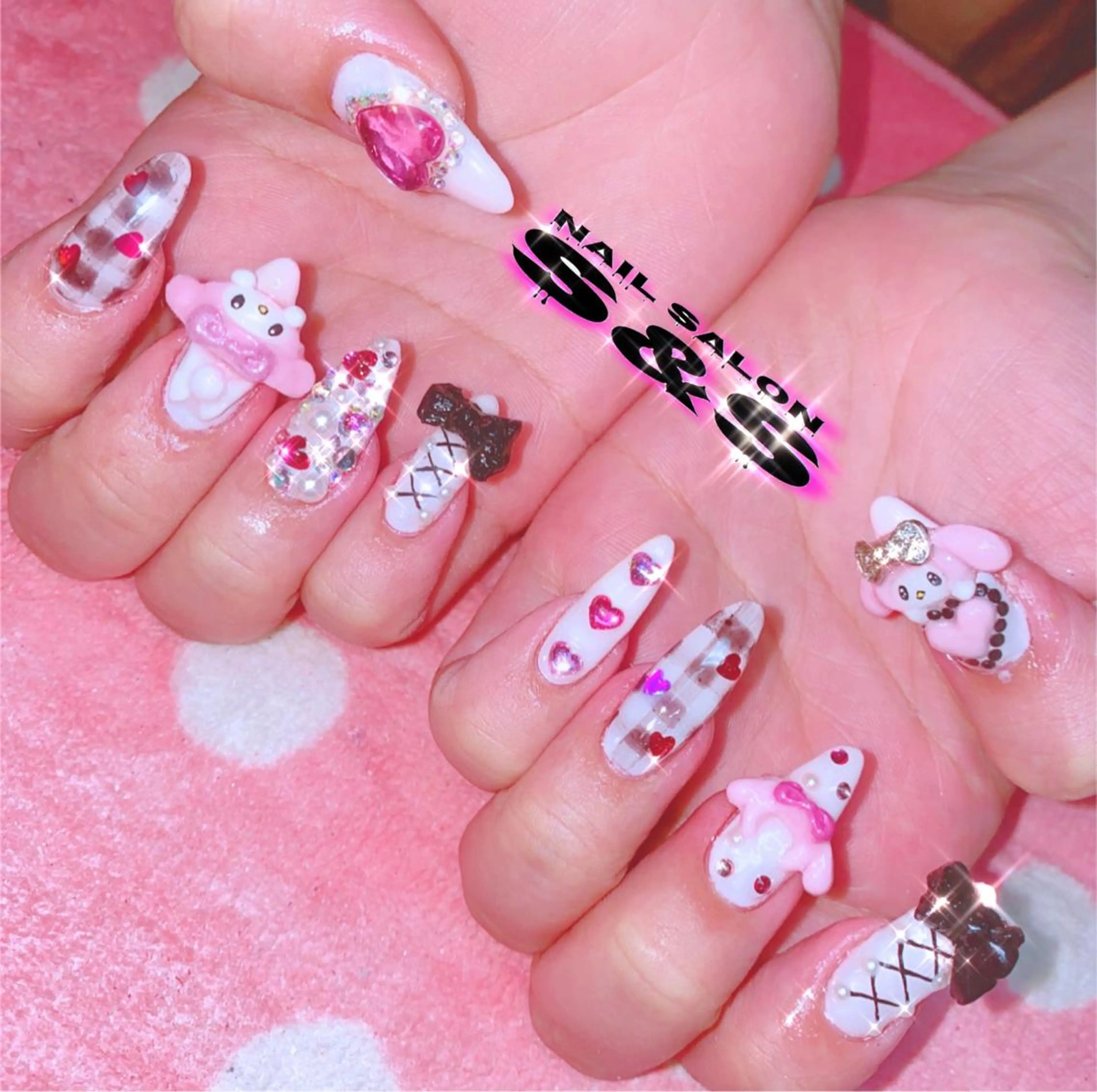 ネイル 長さ出し メンズネイル 持ち込み スカルプネイル S&S 村田小百合のネイルデザイン