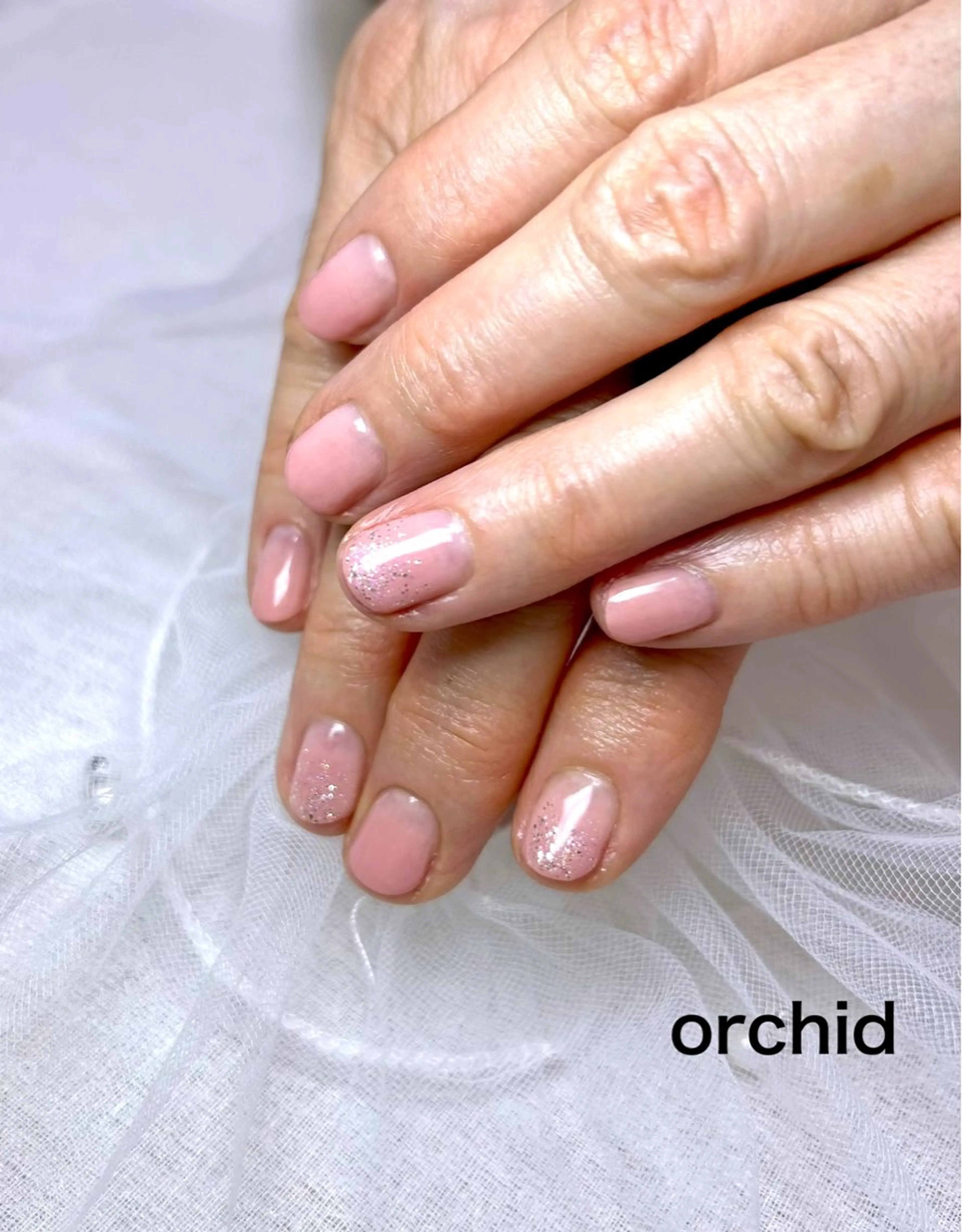 ネイル ハンドネイル フットネイル orchid ♡オーキッドのネイルデザイン