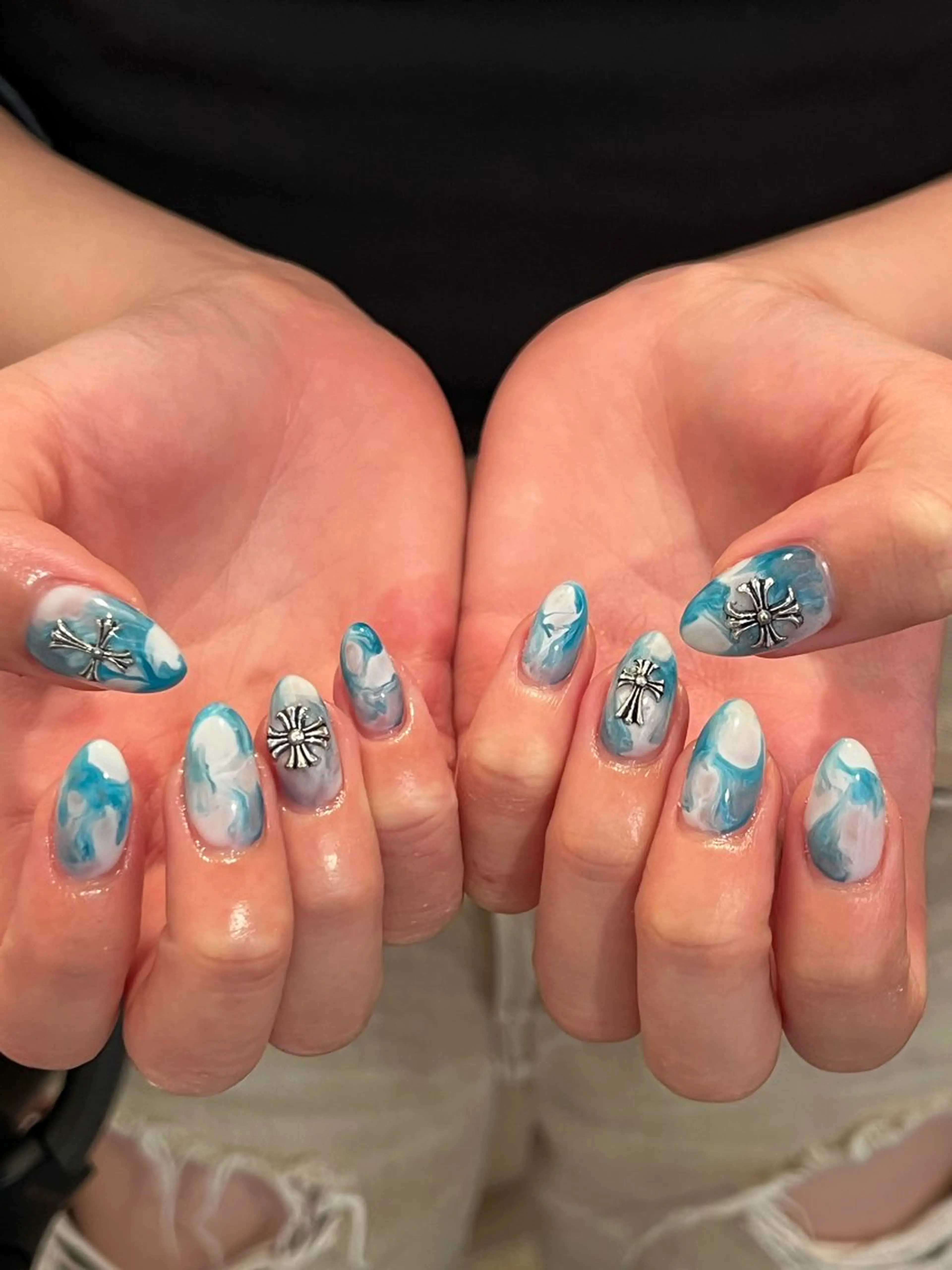 ネイル 文 /個性派ネイルのネイルデザイン