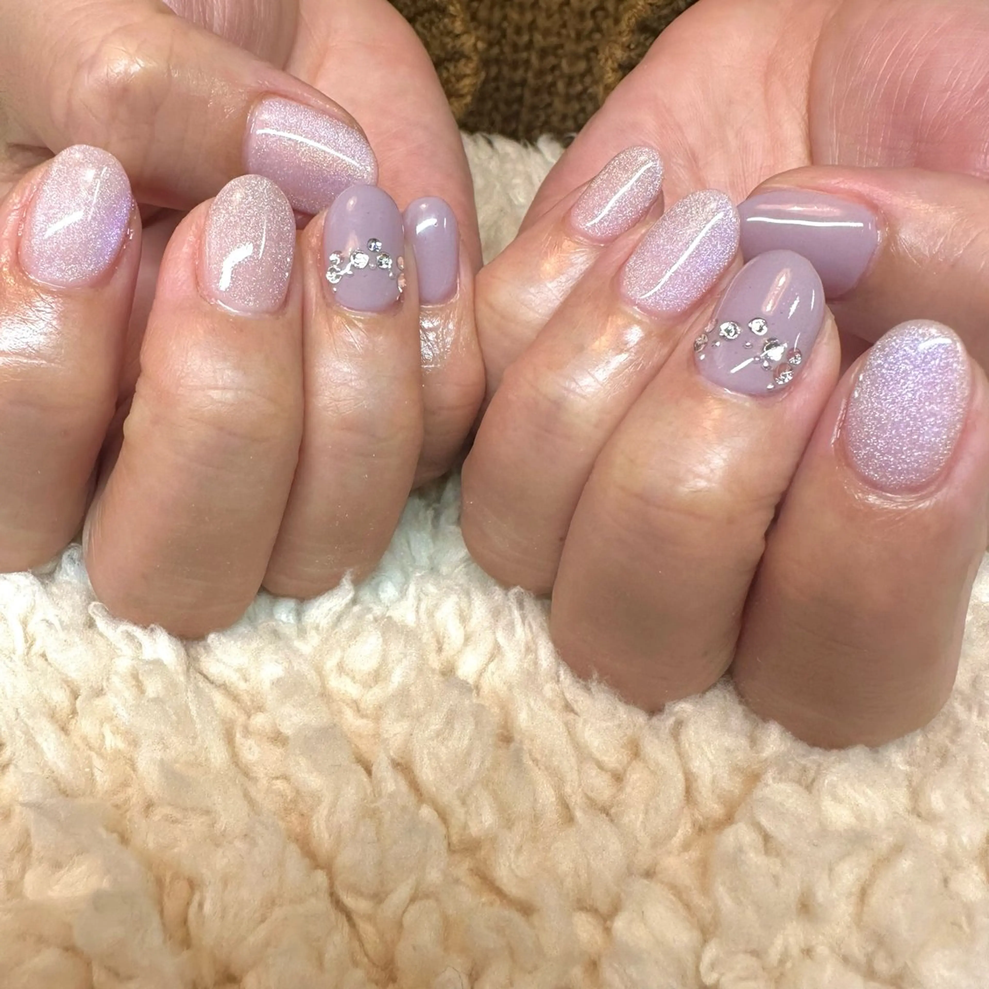 ネイル マグネットネイル ハンドネイル フットネイル GéRanium Harukaのネイルデザイン