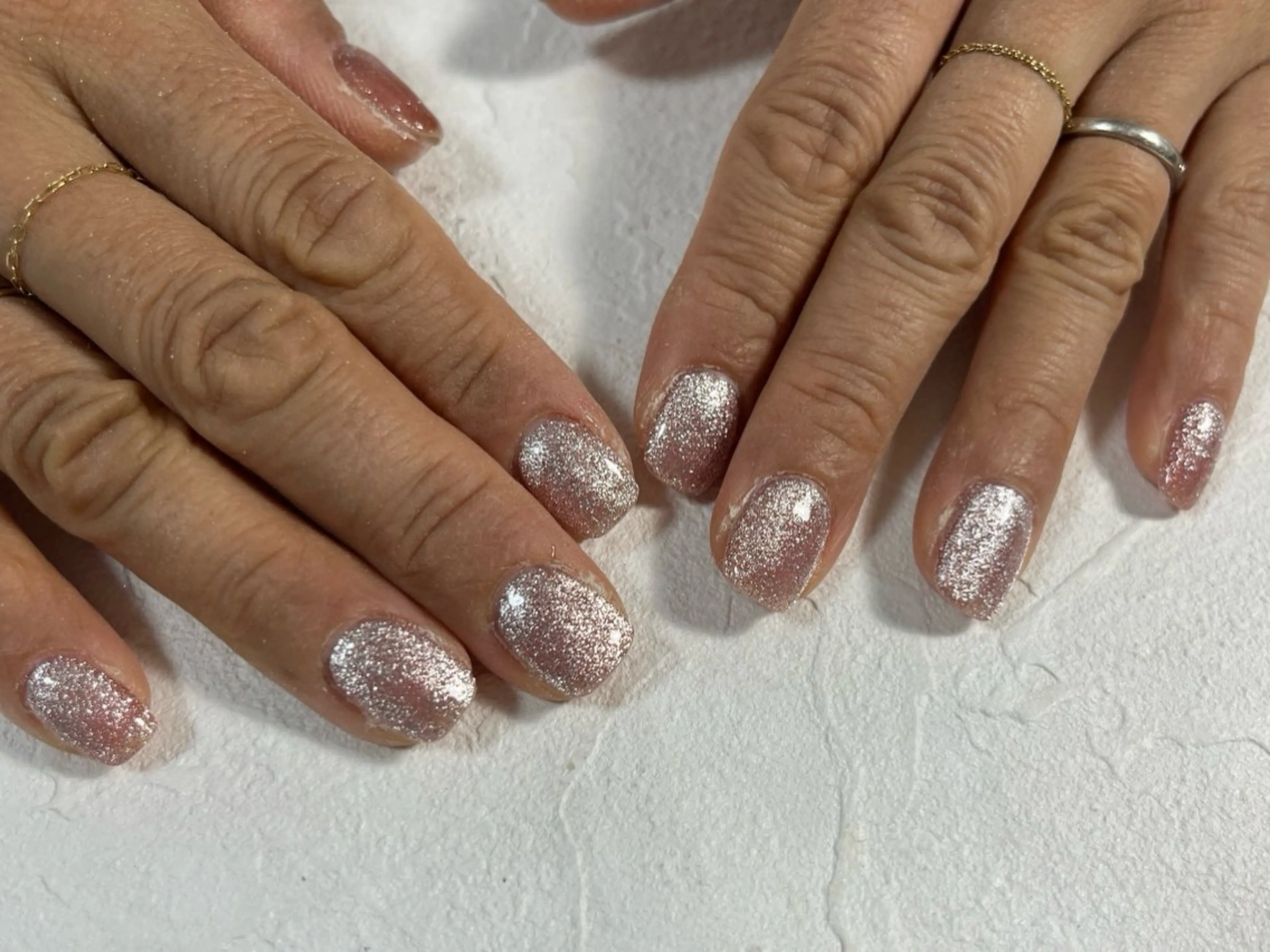 ネイル オーロラネイル フラワーネイル フットネイル フレンチネイル ジェルネイル ハンドネイル kiki nail たまプラーザのネイルデザイン