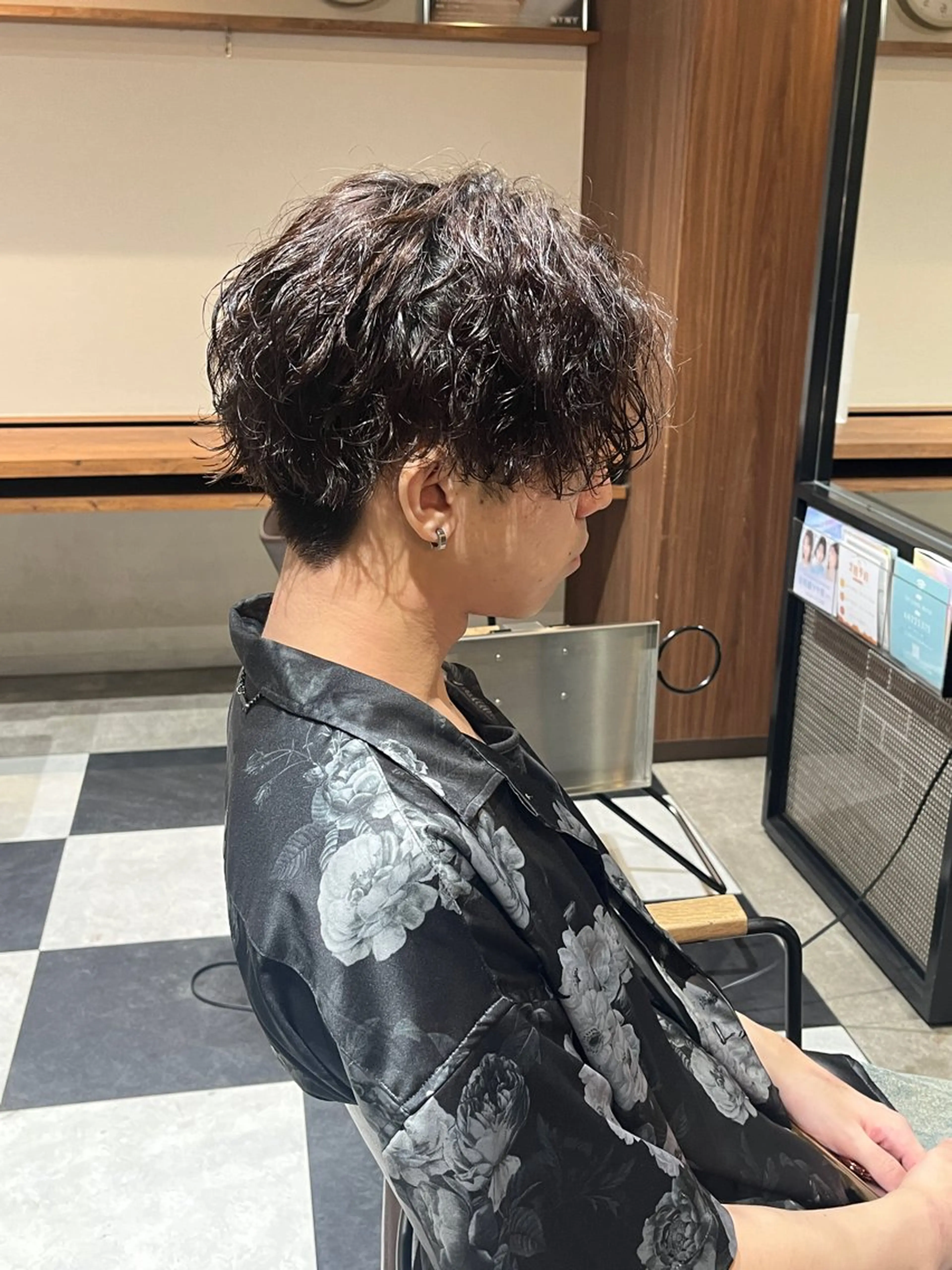 ミディアム パーマ メンズ 🎧メンズパーマ特化 /RUI🎧のヘアスタイル