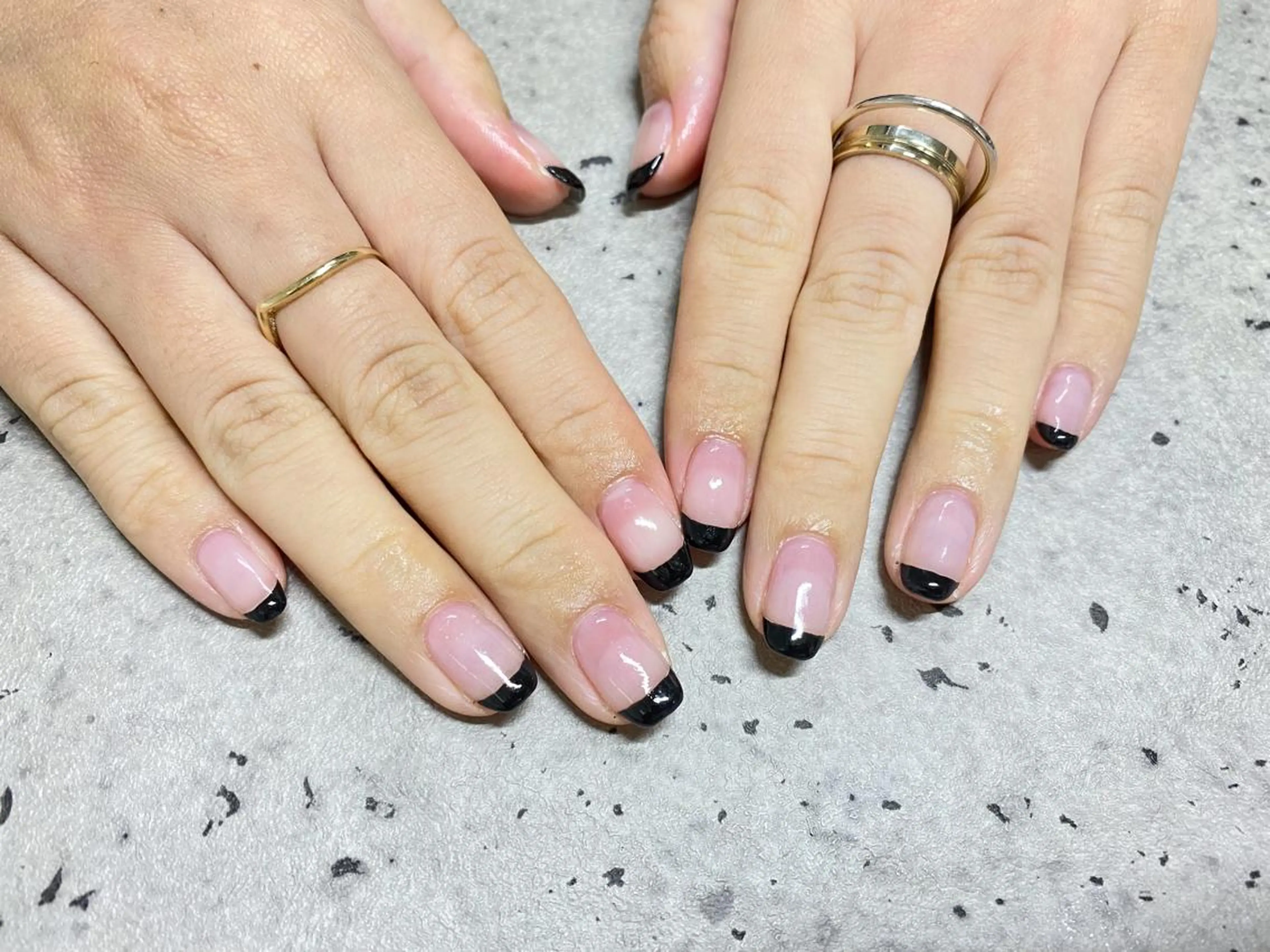 ネイル フレンチネイル Mogu nail 二子玉川のネイルデザイン