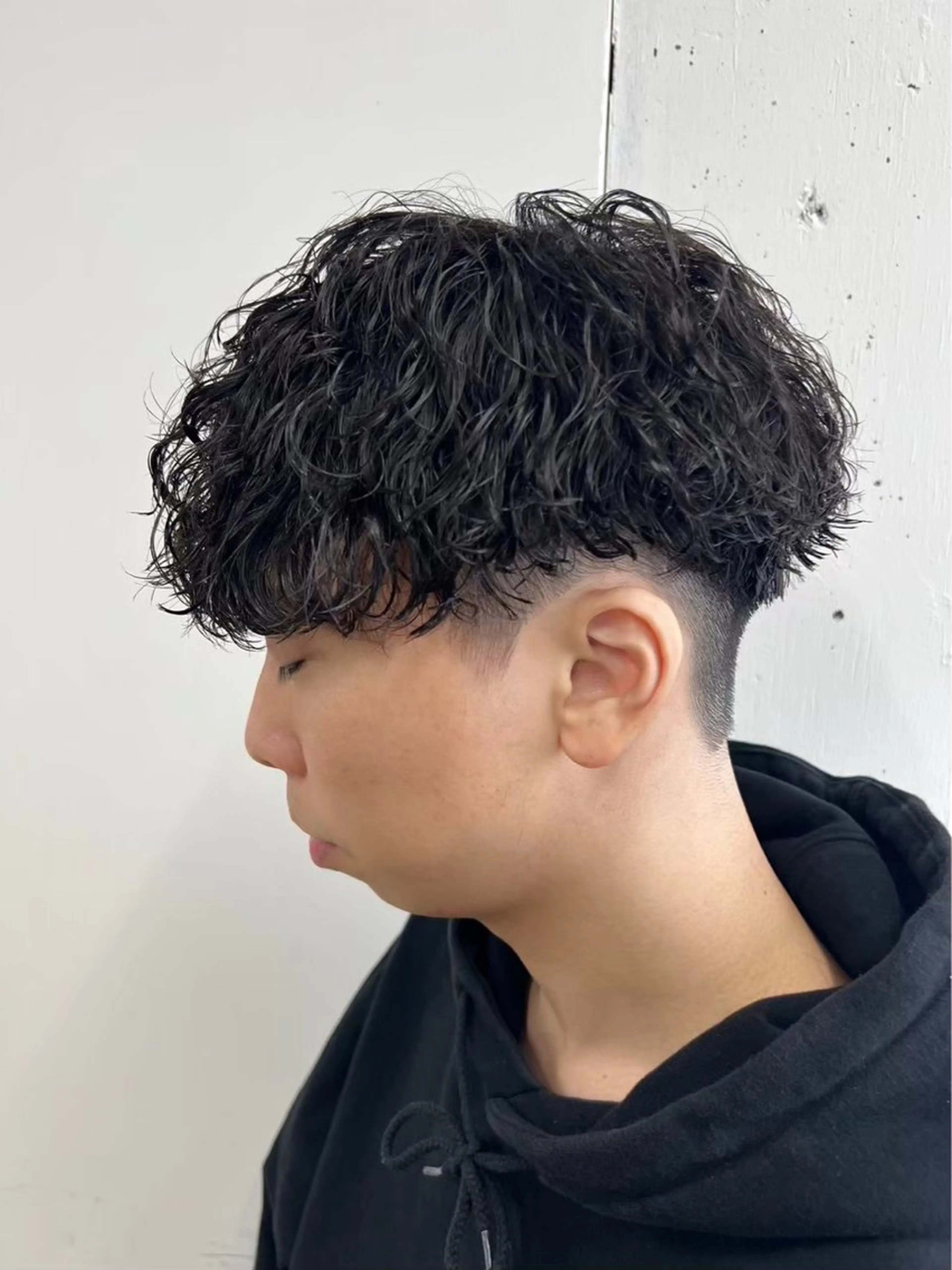 メンズ カット パーマ men's perm /立川/RENのヘアスタイル