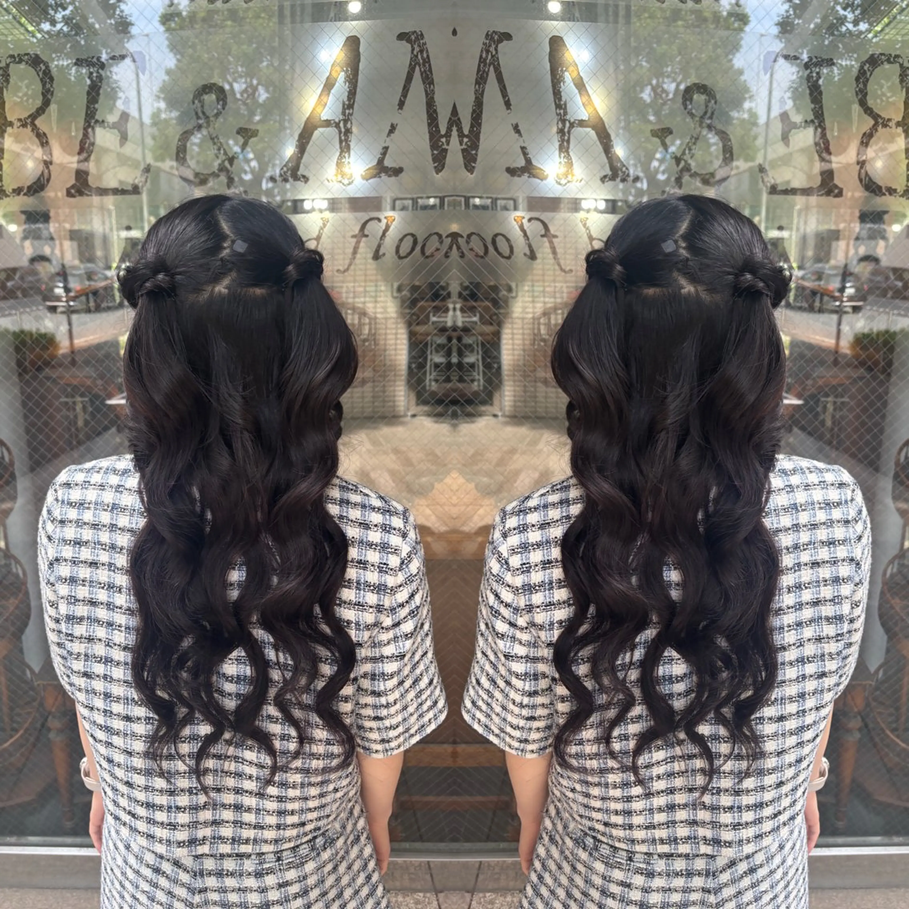 ロング ヘアアレンジ ☻モエカ/ハイトーン アレンジ☻のヘアスタイル