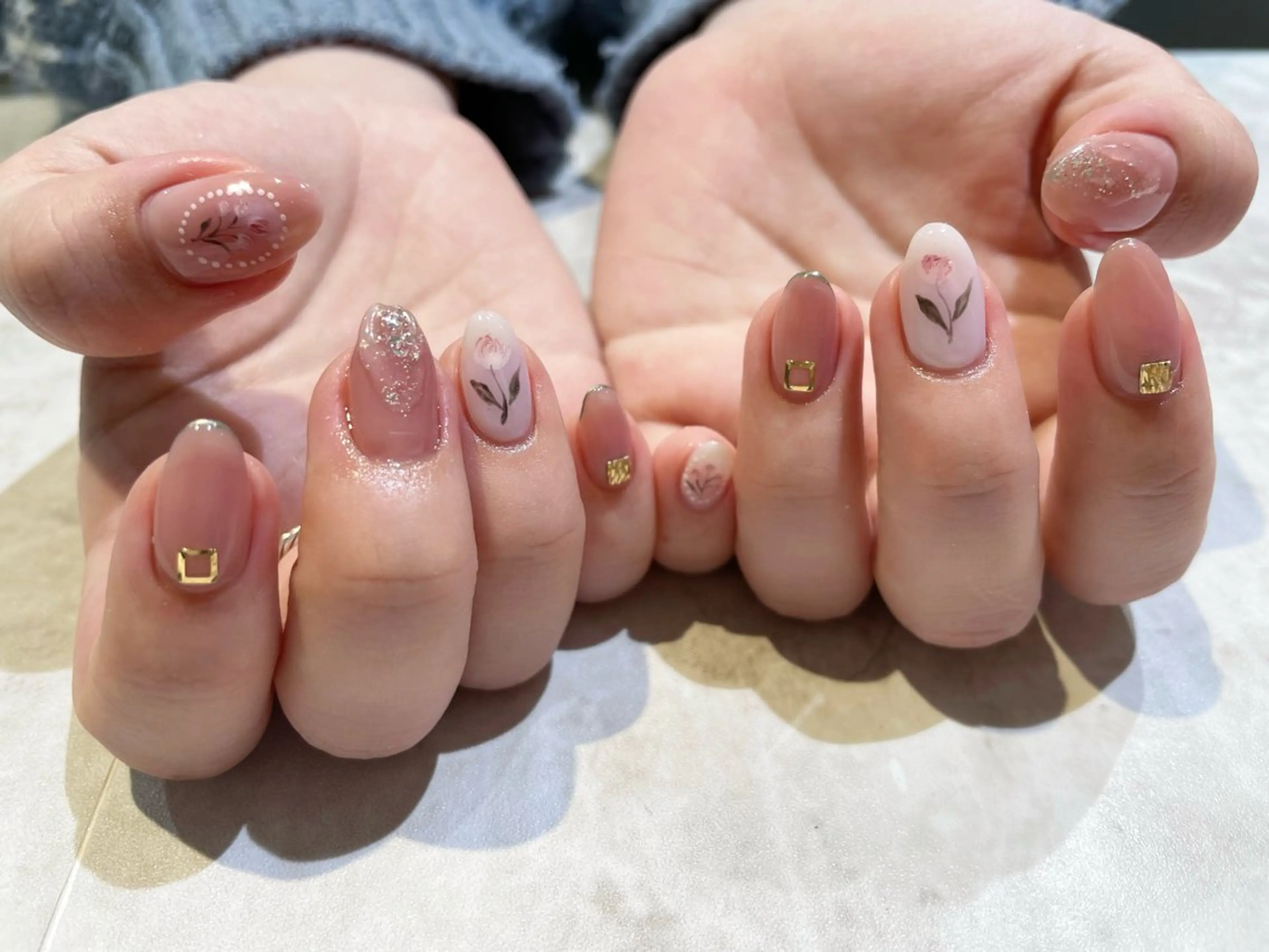 ネイル 舞田 苑香のネイルデザイン