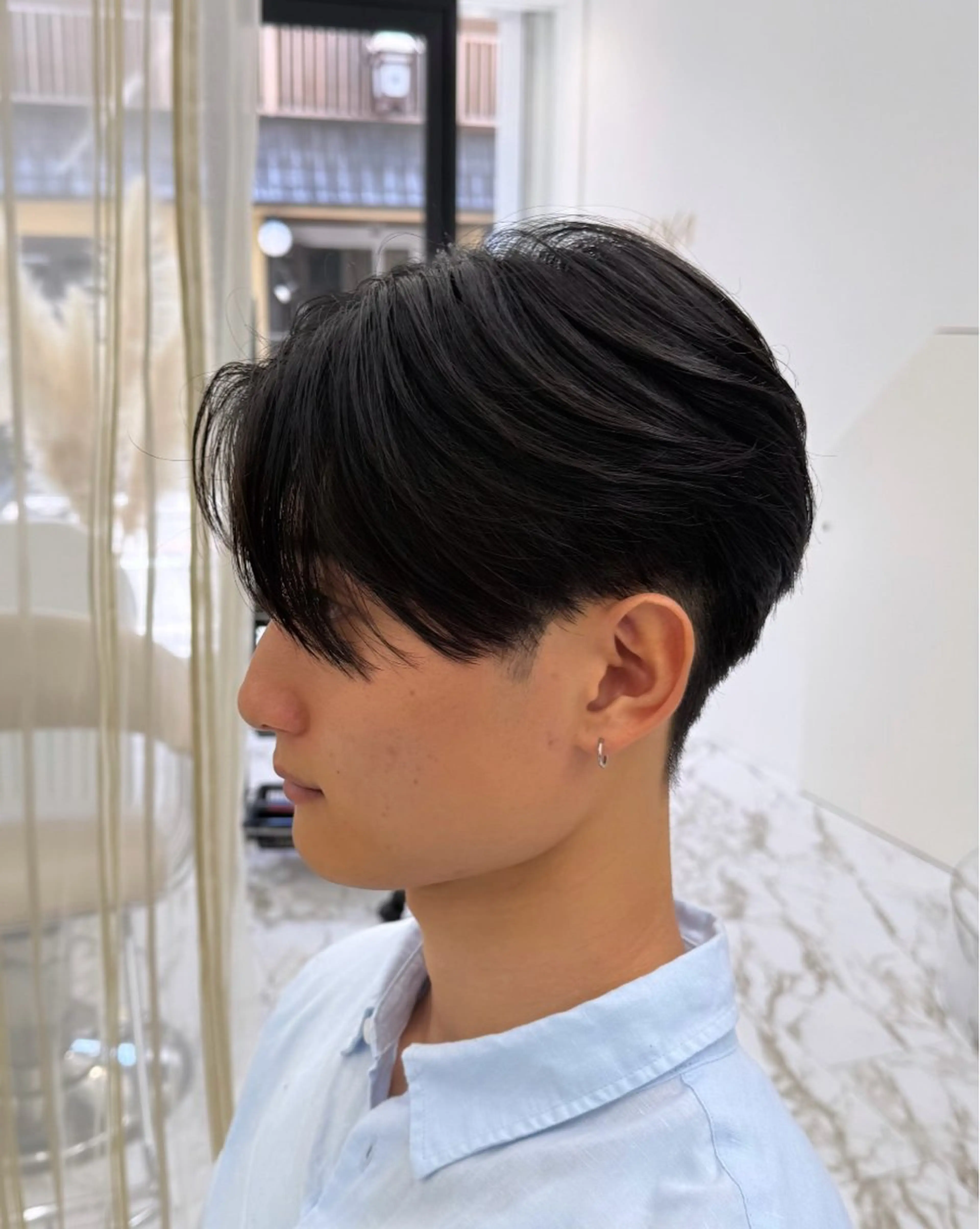 メンズ センターパート yuna / NANAのヘアスタイル