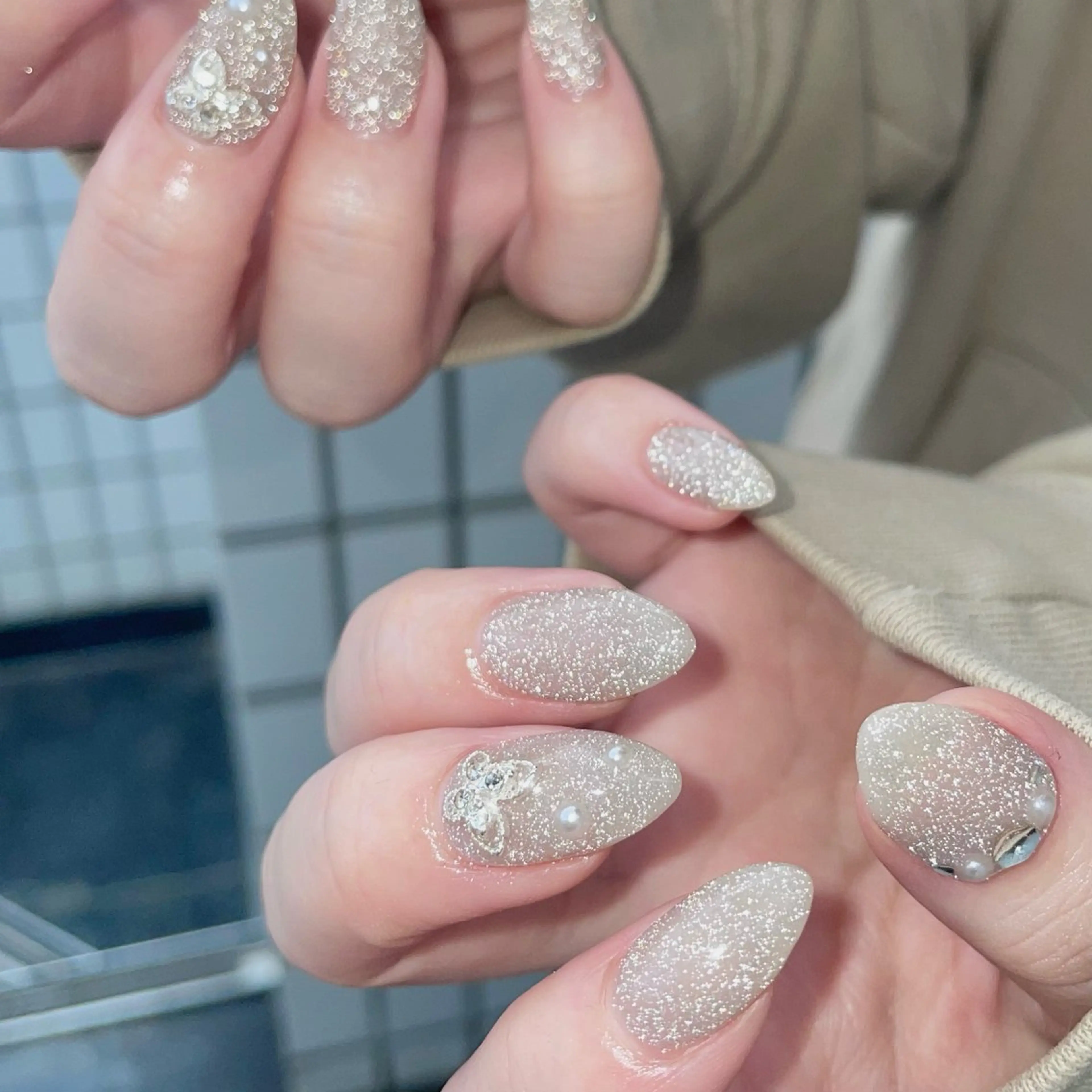 ネイル フラッシュネイル ハンドネイル Nail ヌシん家 AKANEのネイルデザイン