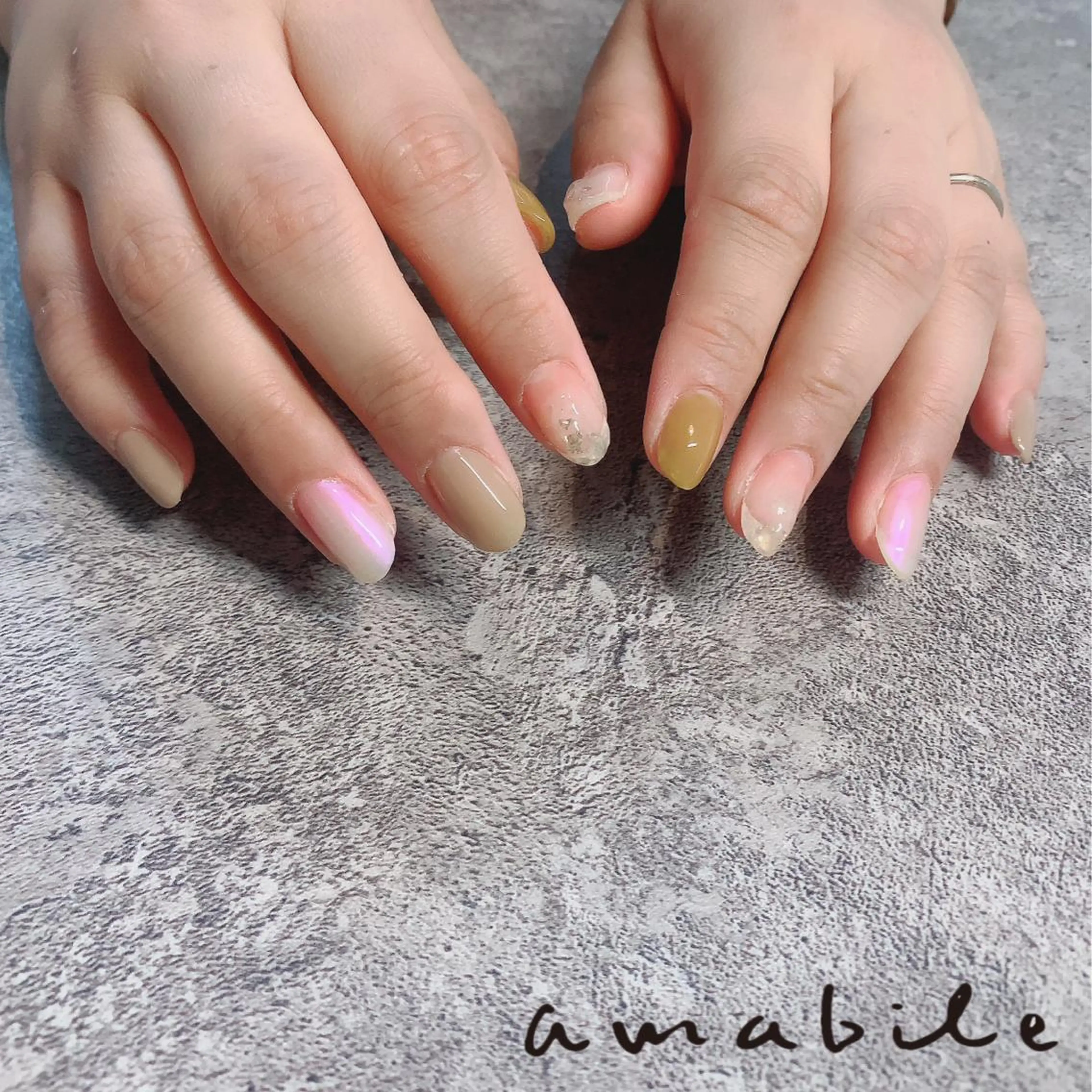 ネイル amabile nailのネイルデザイン