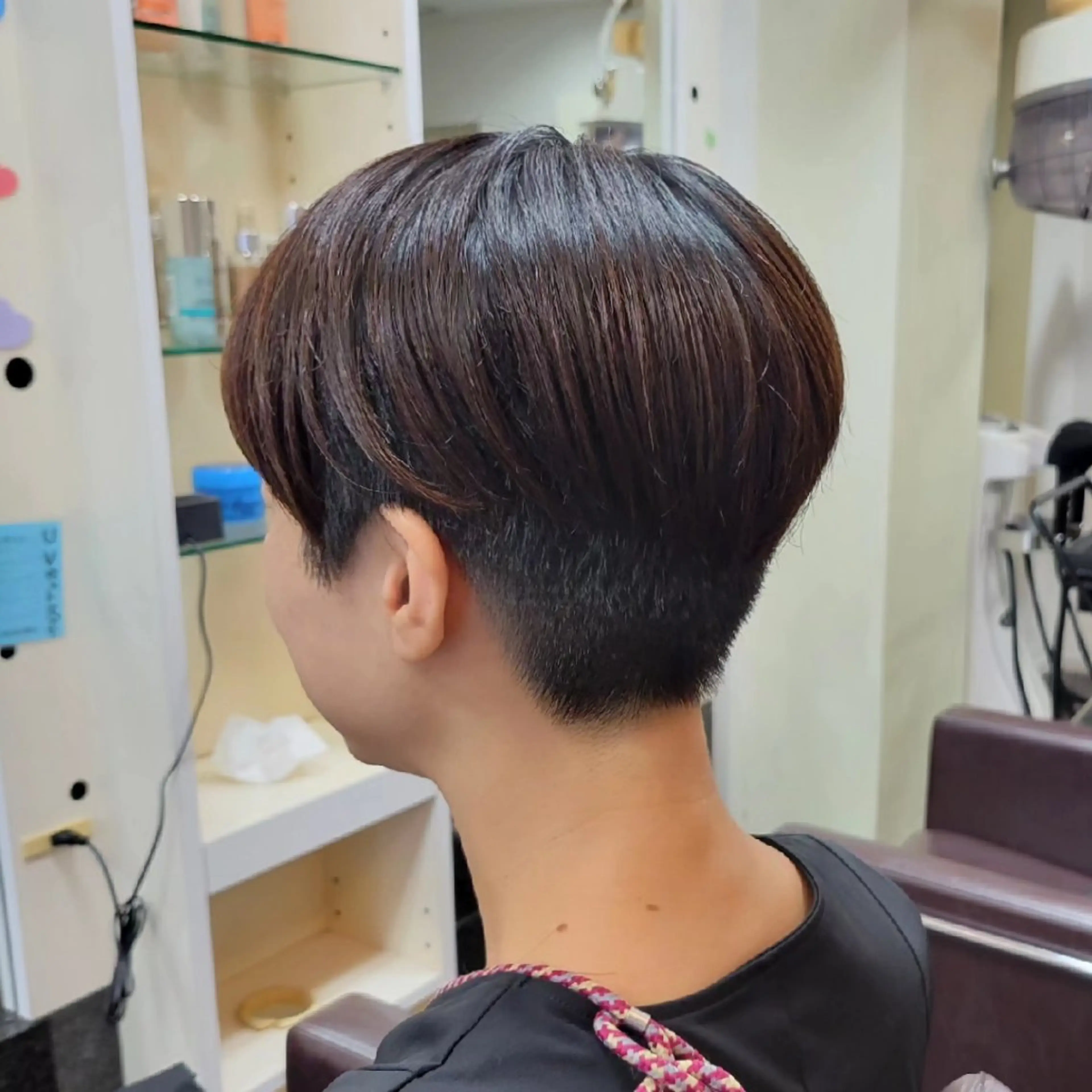 ショート ショートヘア カット ヘッドスパ 遠藤 史秋のヘアスタイル