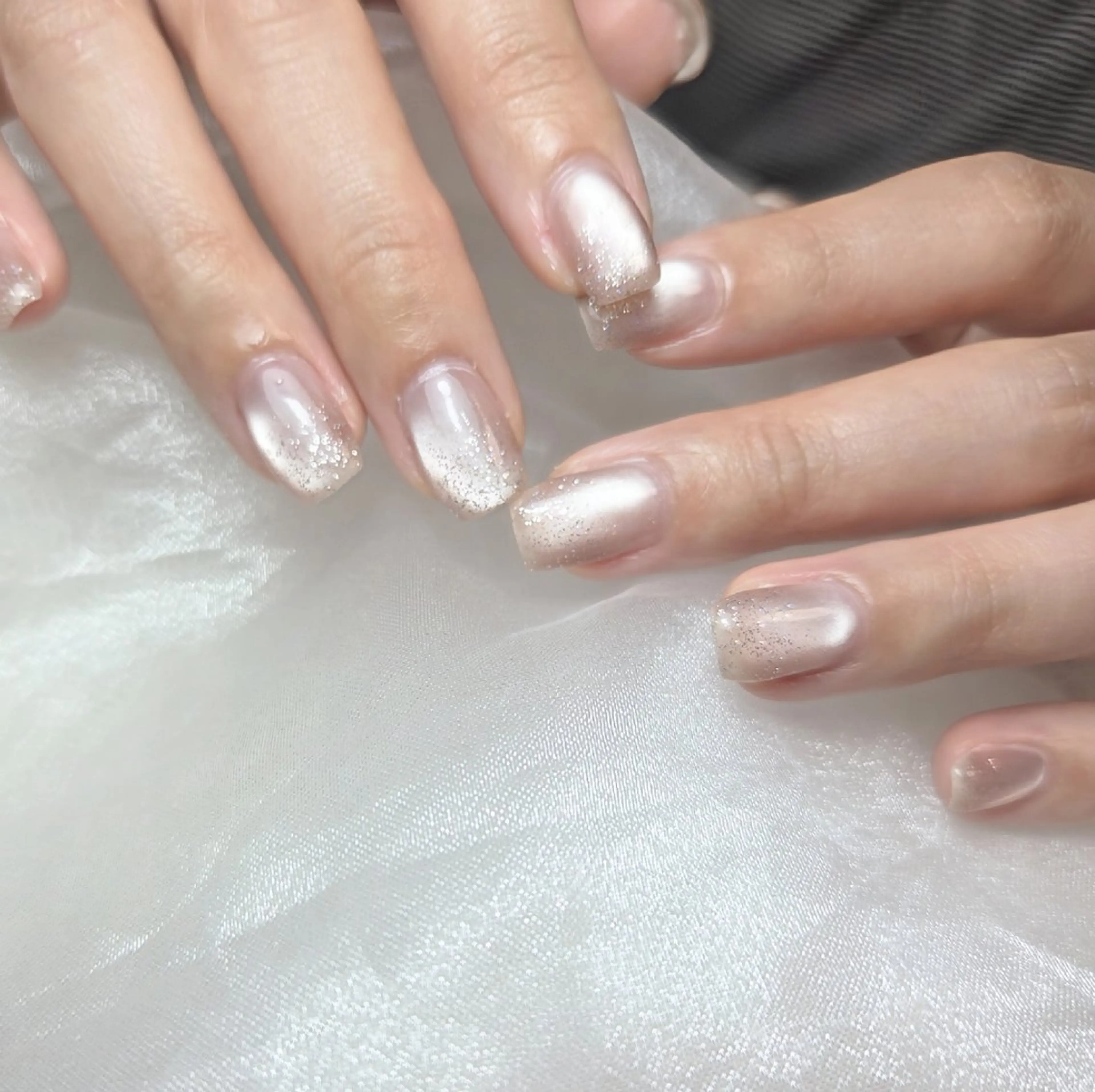 ネイル フラッシュネイル マグネットネイル ハンドネイル nail salon cocoru.のネイルデザイン