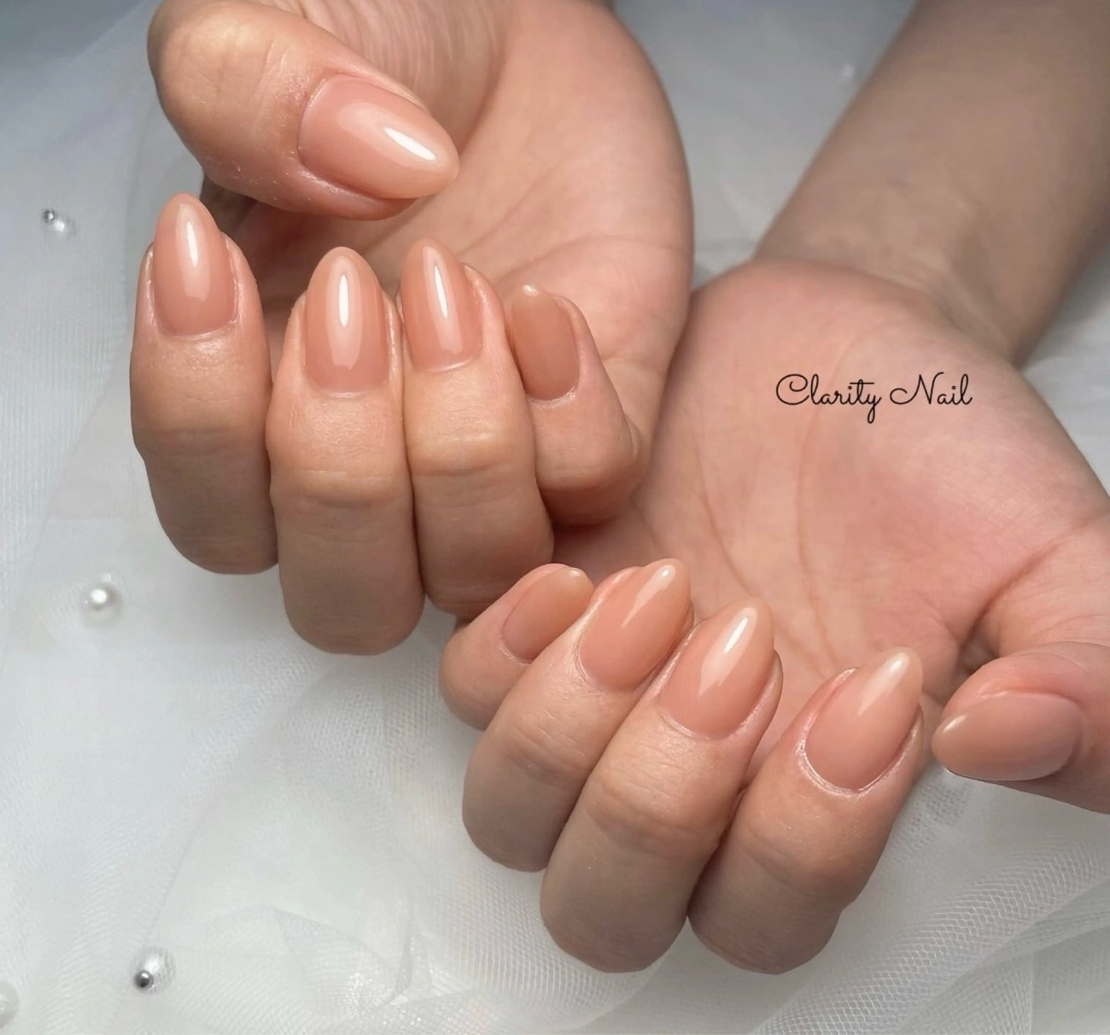 ネイル ワンカラーネイル ハンドネイル Clarity Nailのネイルデザイン