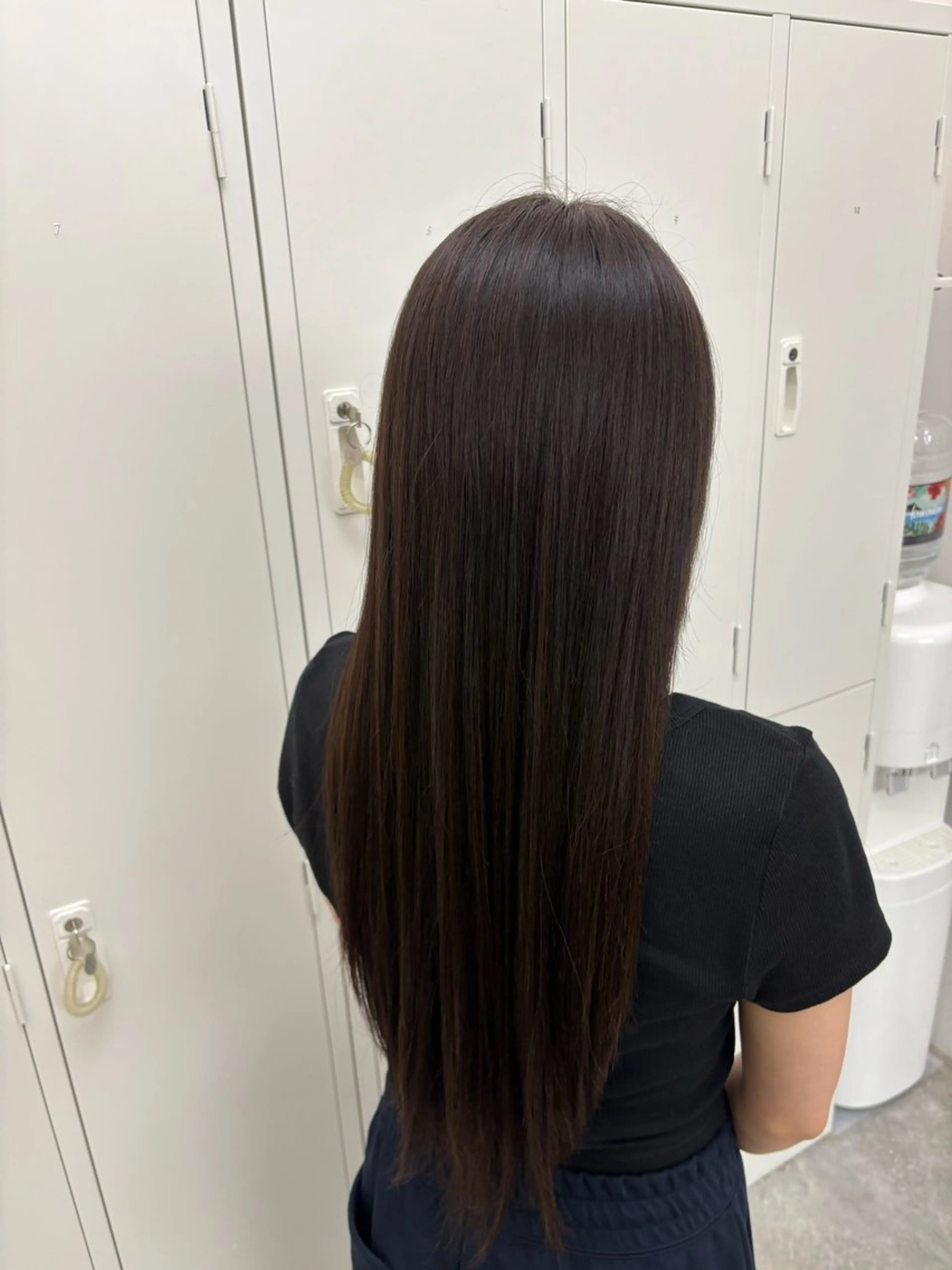 縮毛矯正の写真