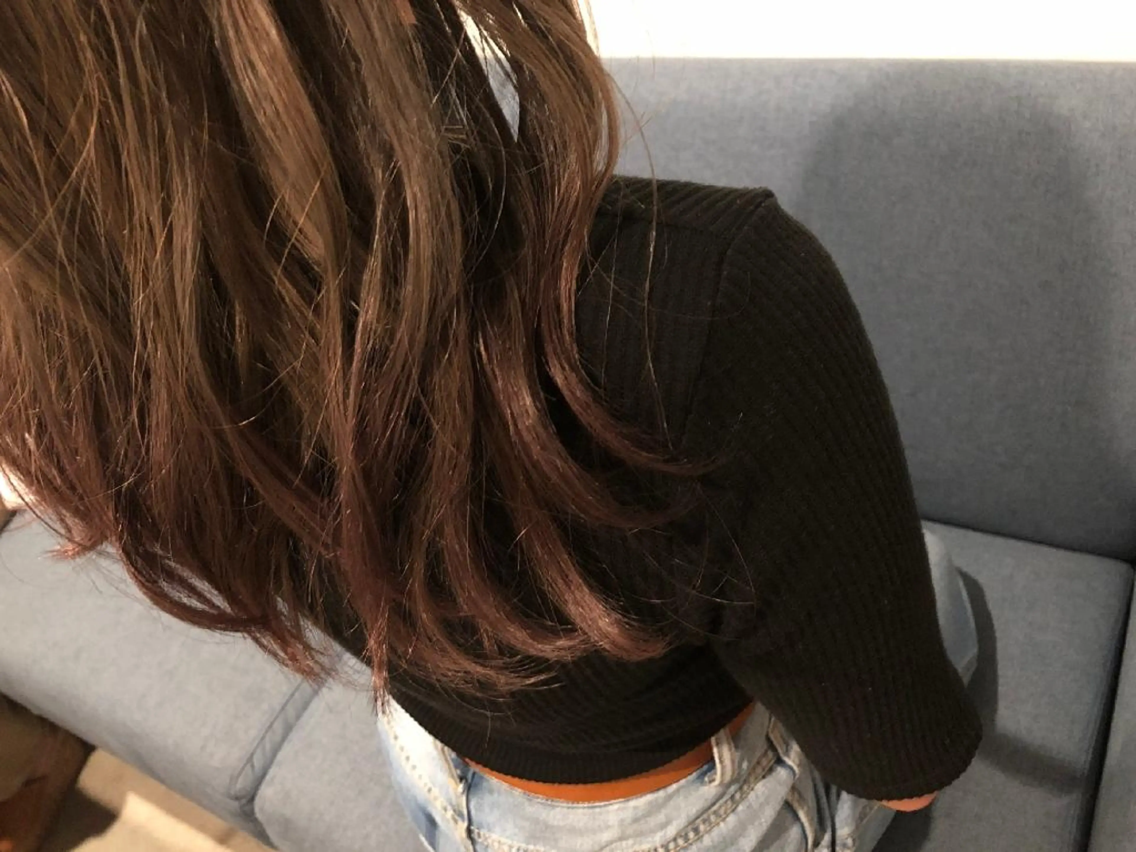 ロング 中山 凪沙のヘアスタイル