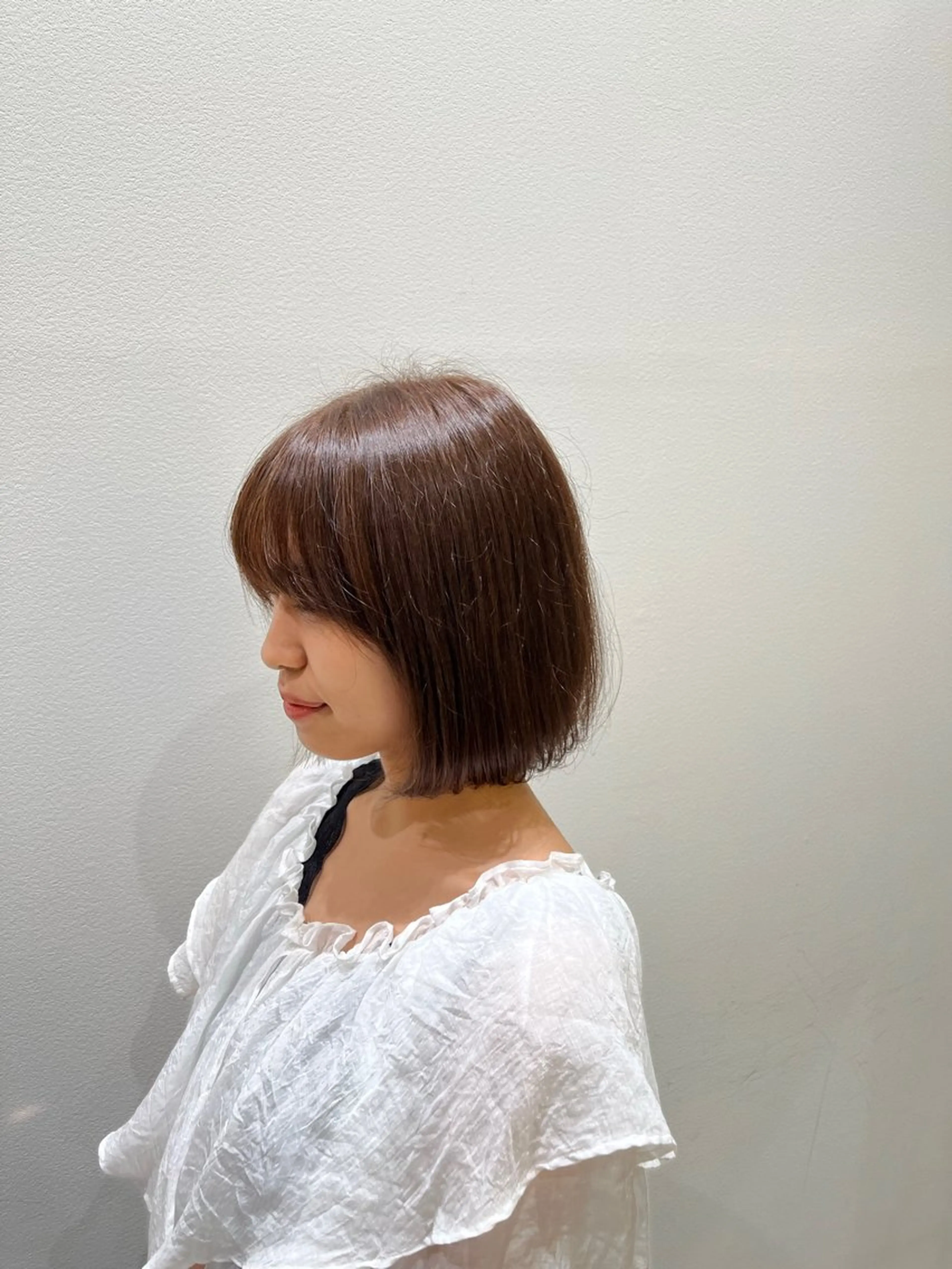 カラー パーマモデル募集 /梅田/宿谷真那斗のヘアスタイル