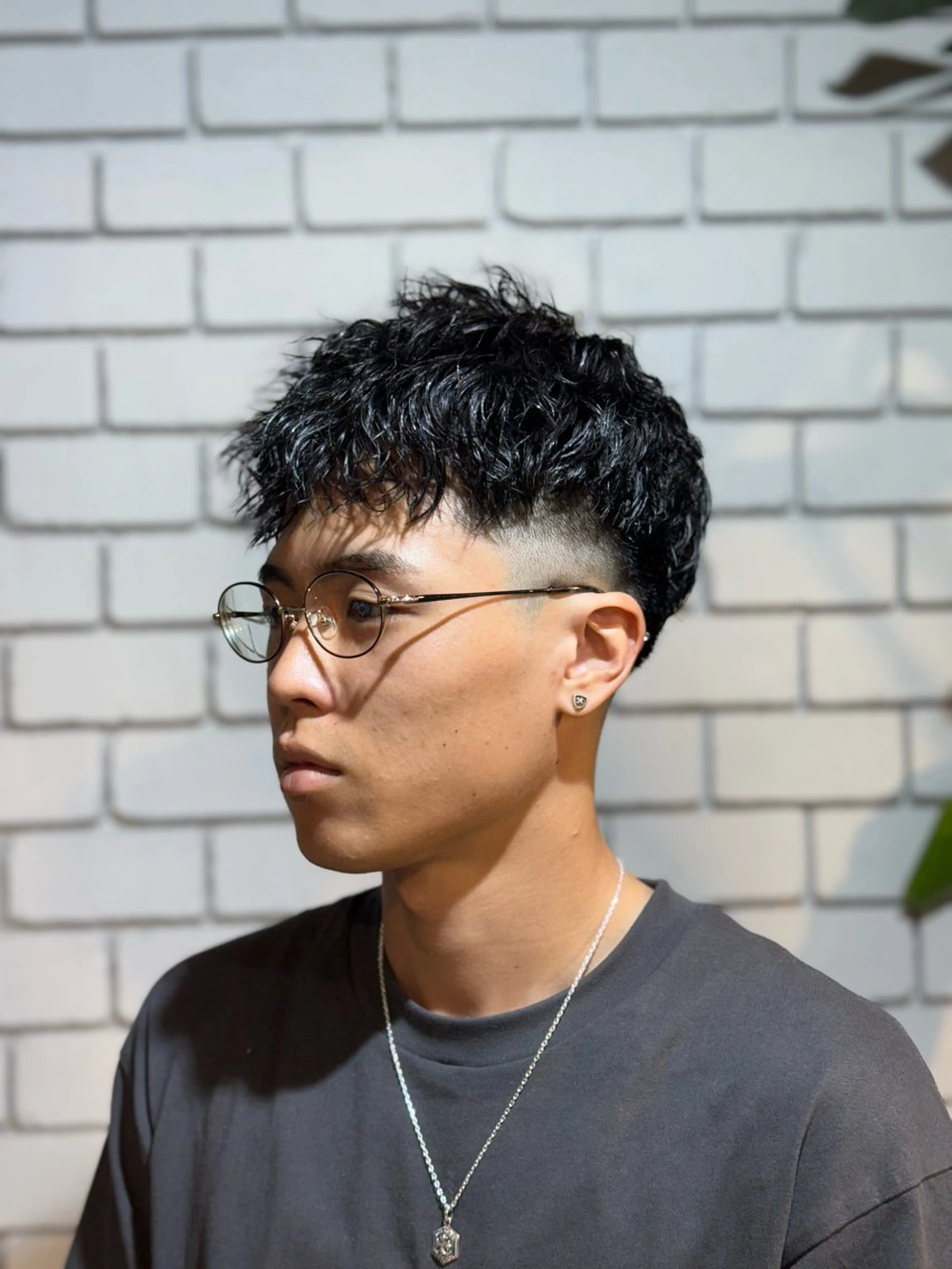 パーマ メンズ カット パーマ メンズ特化美容師/栄 /本間さつきのヘアスタイル