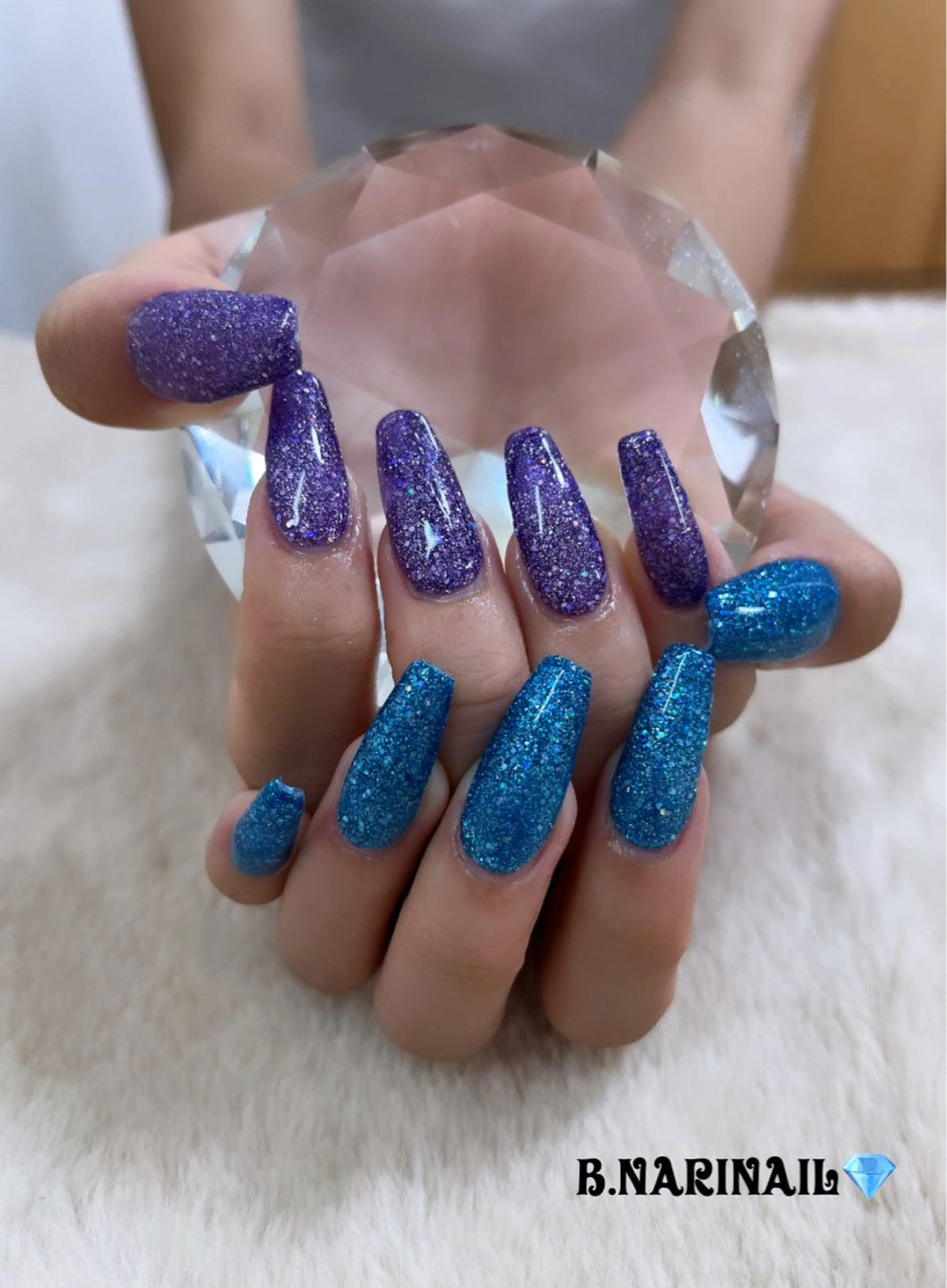 ワンカラ-(L)✨チップスカルプで長さだし✨オフなし❌ケア込み💎(2カラ-まで◯、追加1カラ-500円)の写真