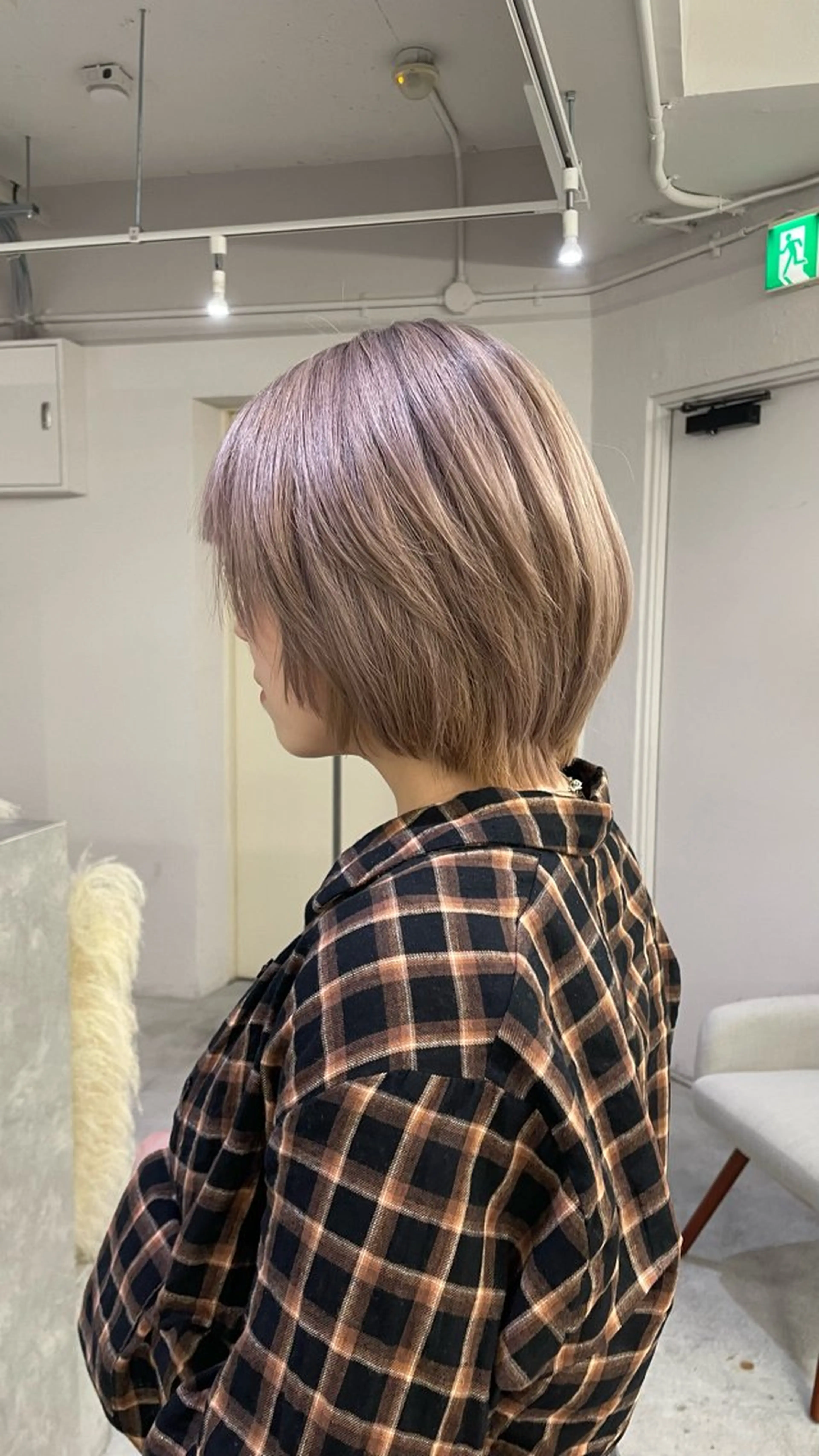 ショート ヘアカラー ブリーチ/ゆうと /バレイヤージュのヘアスタイル