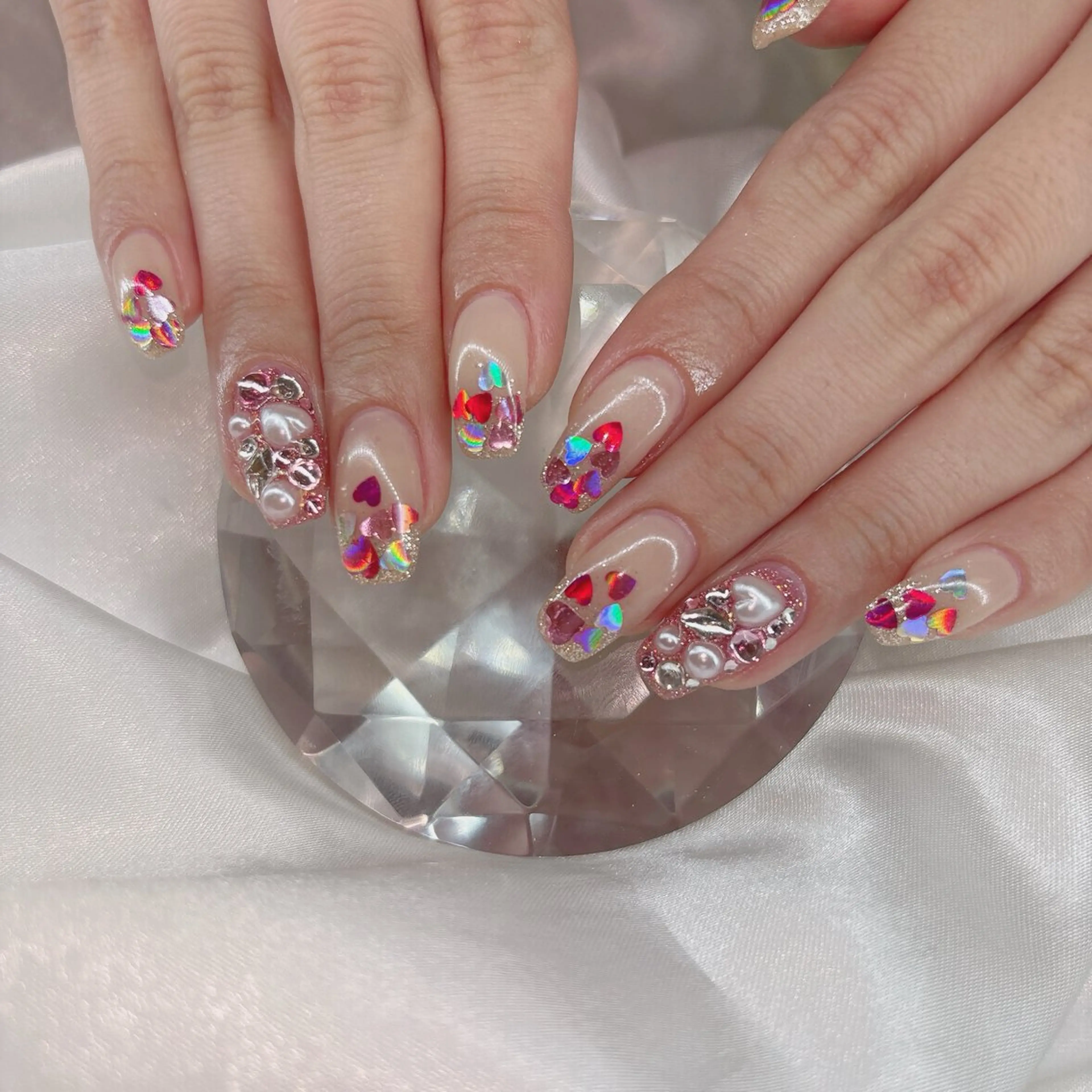 ネイル アートネイル フットネイル フレンチネイル ジェルネイル グラデーション ハンドネイル 💎ビューティサロン 湘南　RIRAN💎のネイルデザイン