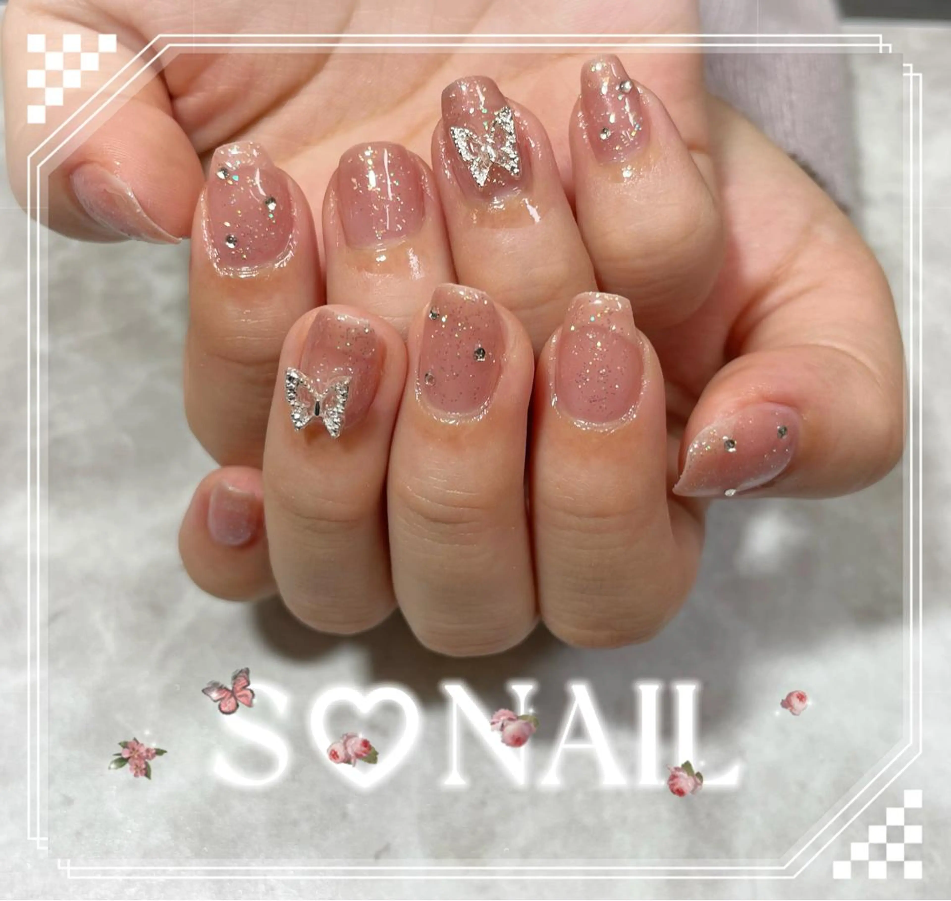 ネイル ハンドネイル S♡NAIL所属・S.NAIL Suuのネイルデザイン