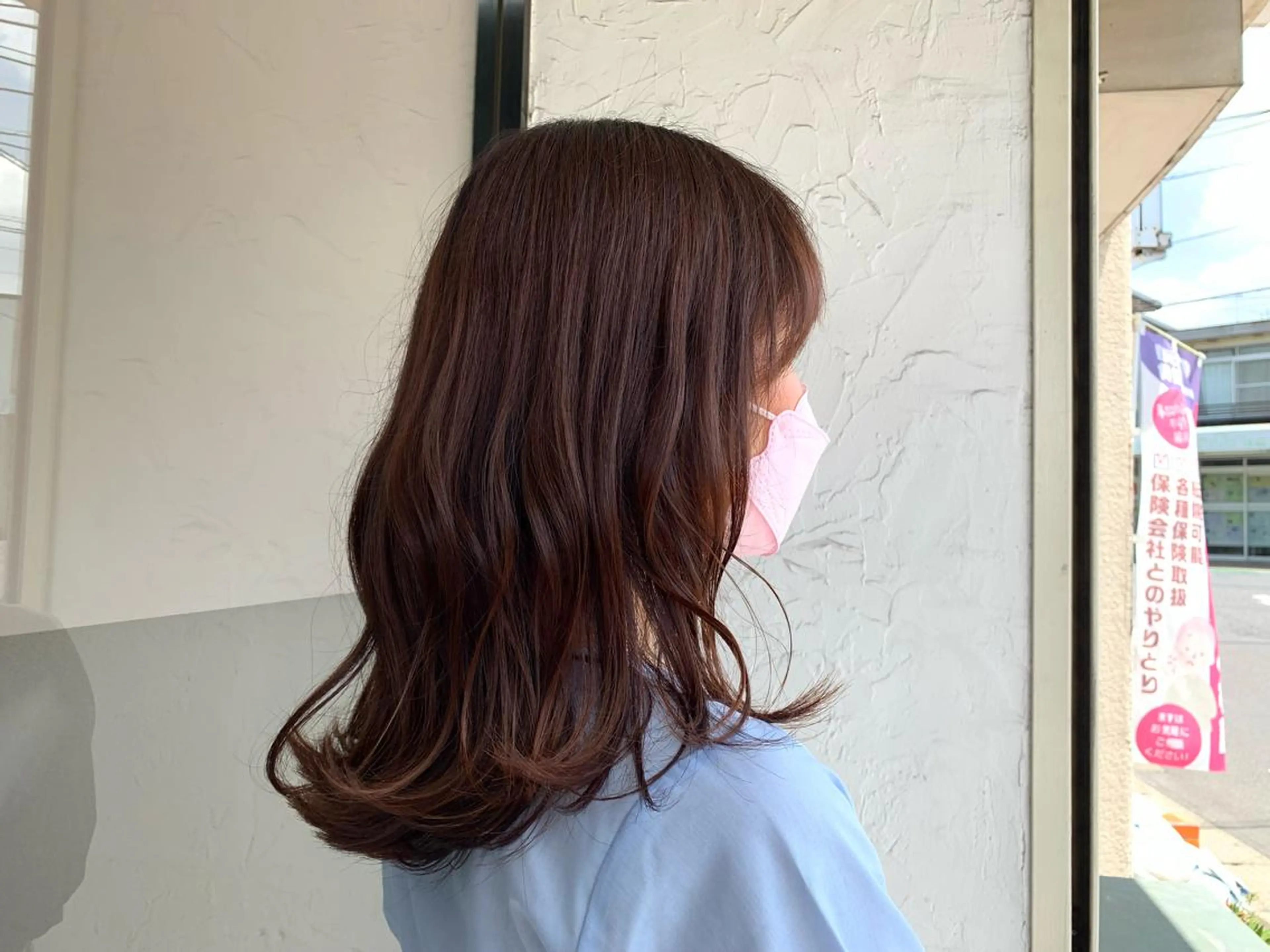 セミロング K'sHair大和田所属・大林 千尋のヘアスタイル