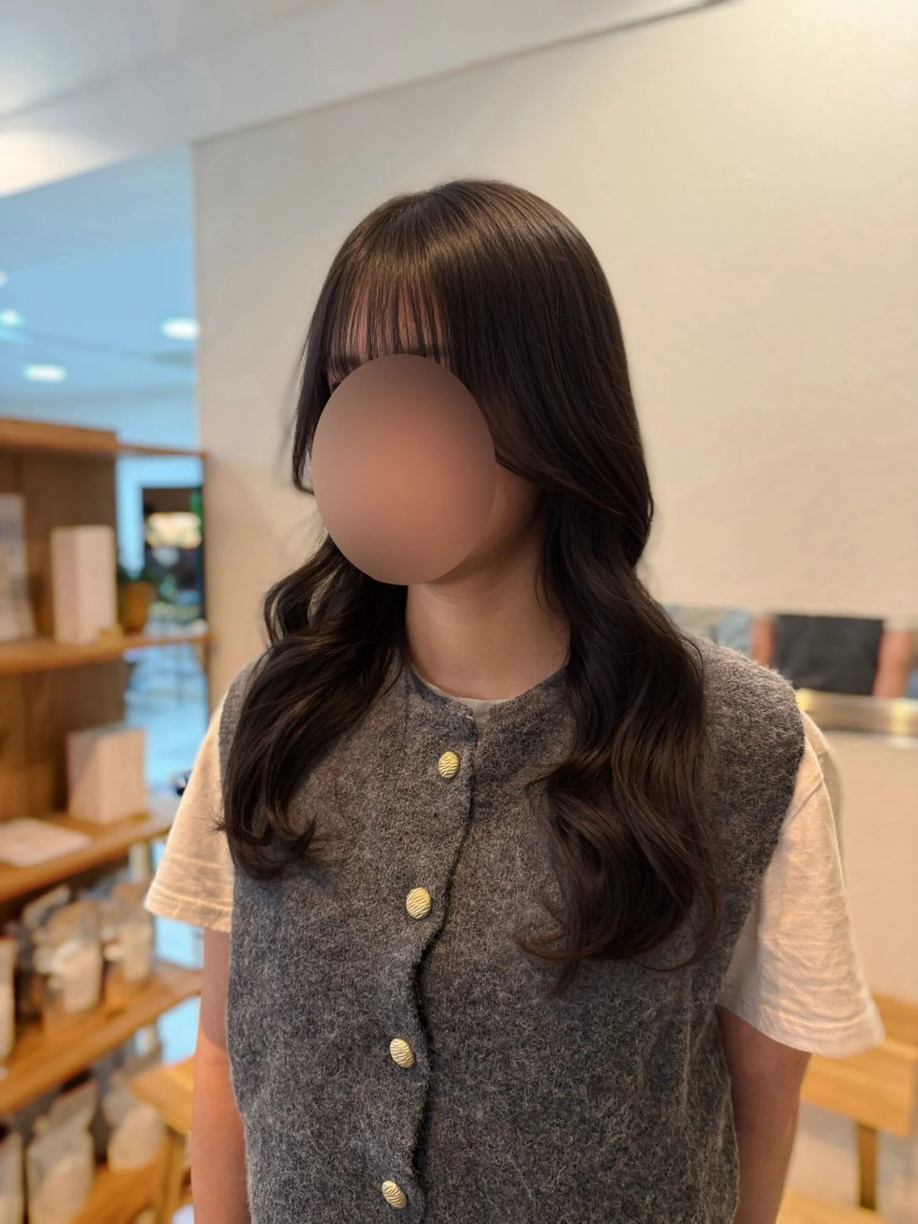 ロング カラー トゥサリ/ 海外ヘア/レイヤーのヘアスタイル