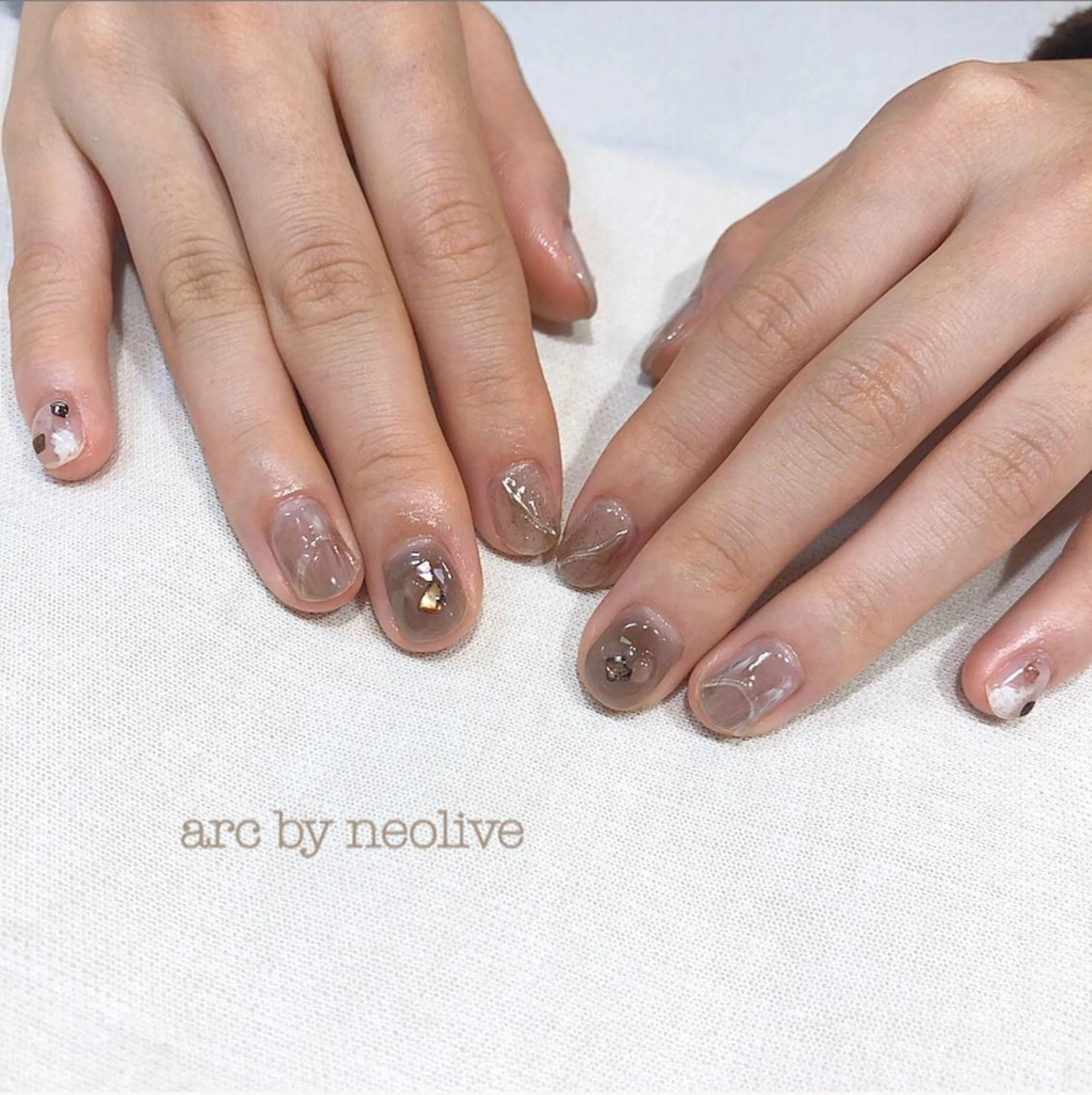 ネイル ニュアンスネイル rina eye&nailのマツエク・マツパデザイン
