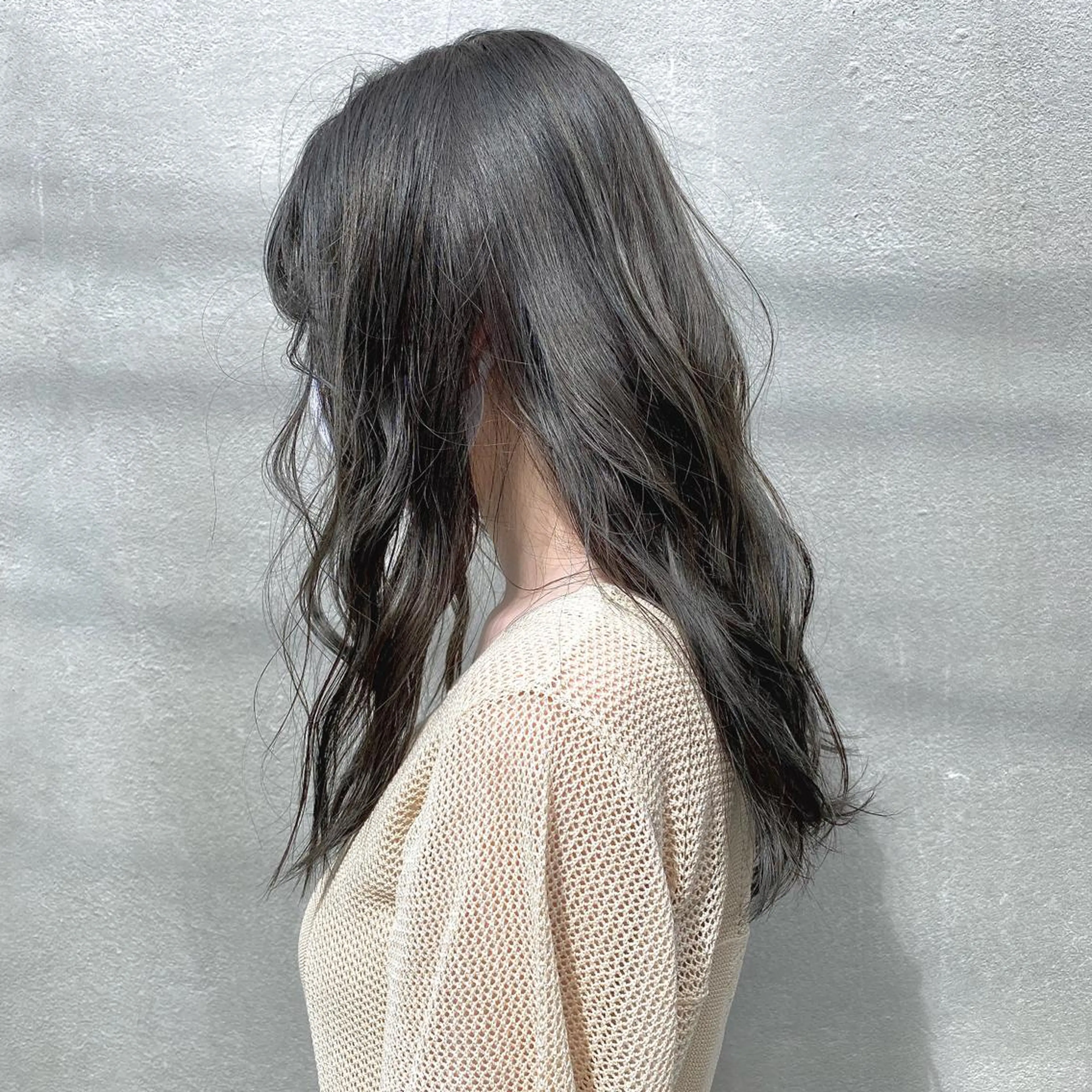 セミロング カラー パーマ ヘアアレンジ カット ヘアカラー トリートメント ヘッドスパ 【ダメージレス施術】 【透明感】北村 拓也のヘアスタイル