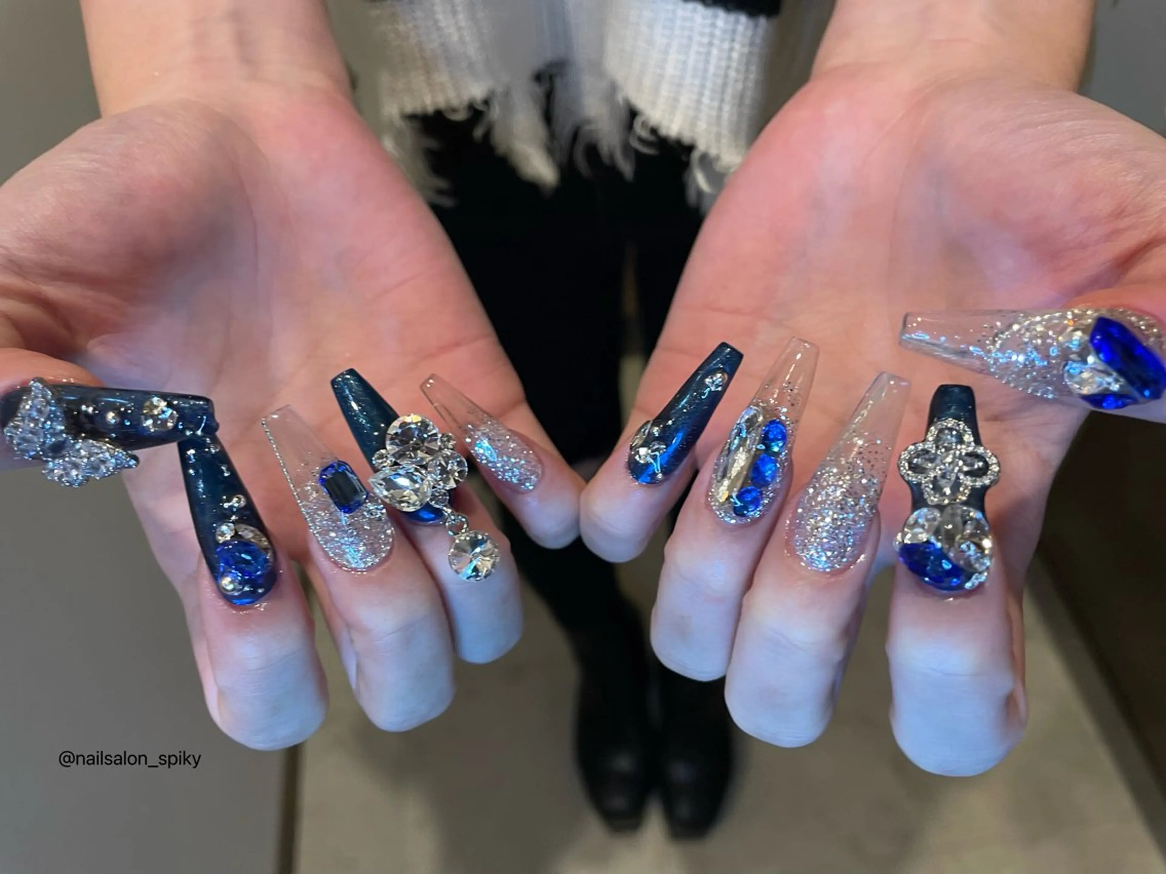 ネイル Spiky とうげ ふうかのネイルデザイン