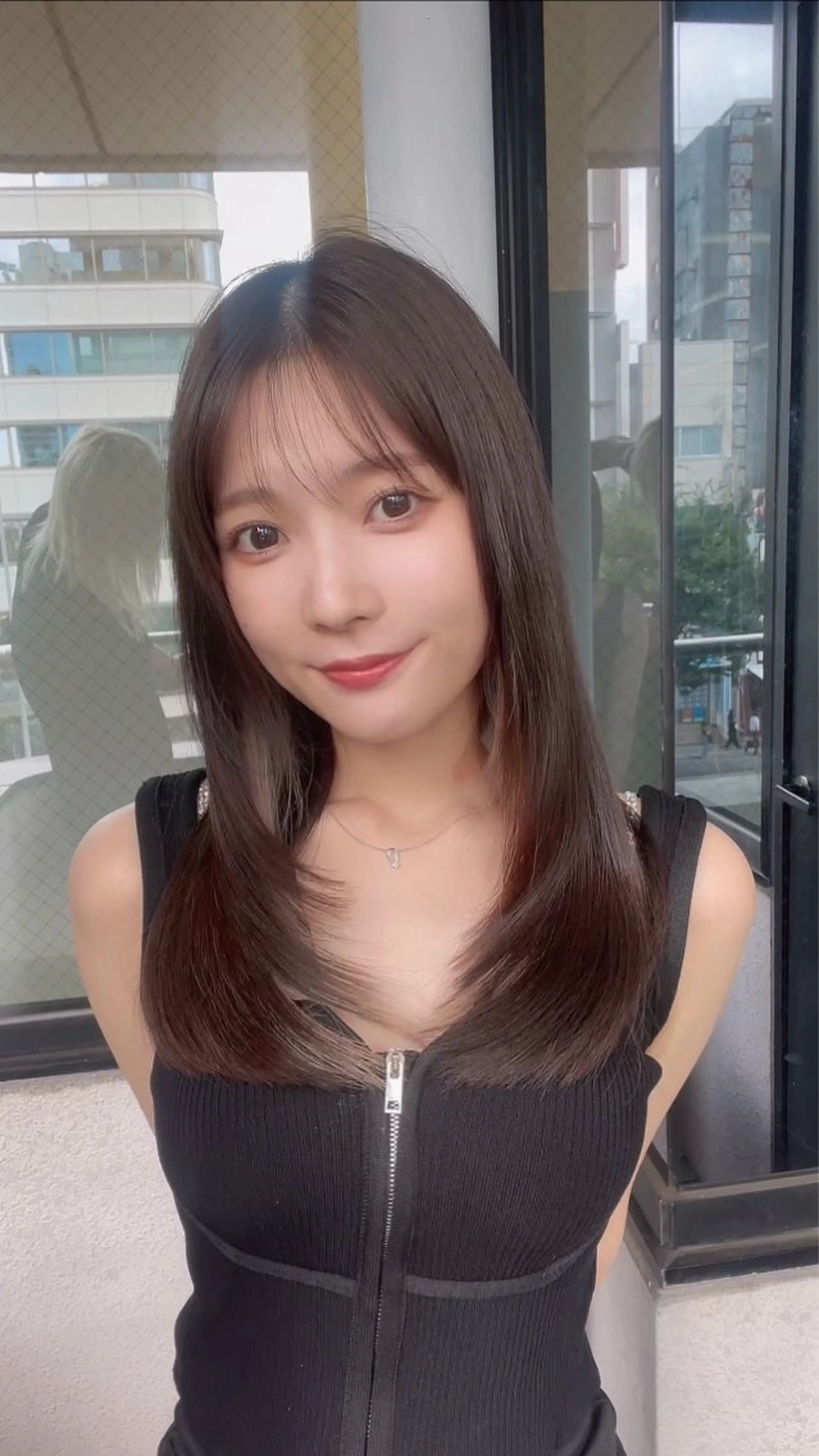 ロング カラー 高島大登/顔周り /レイヤーカットのヘアスタイル