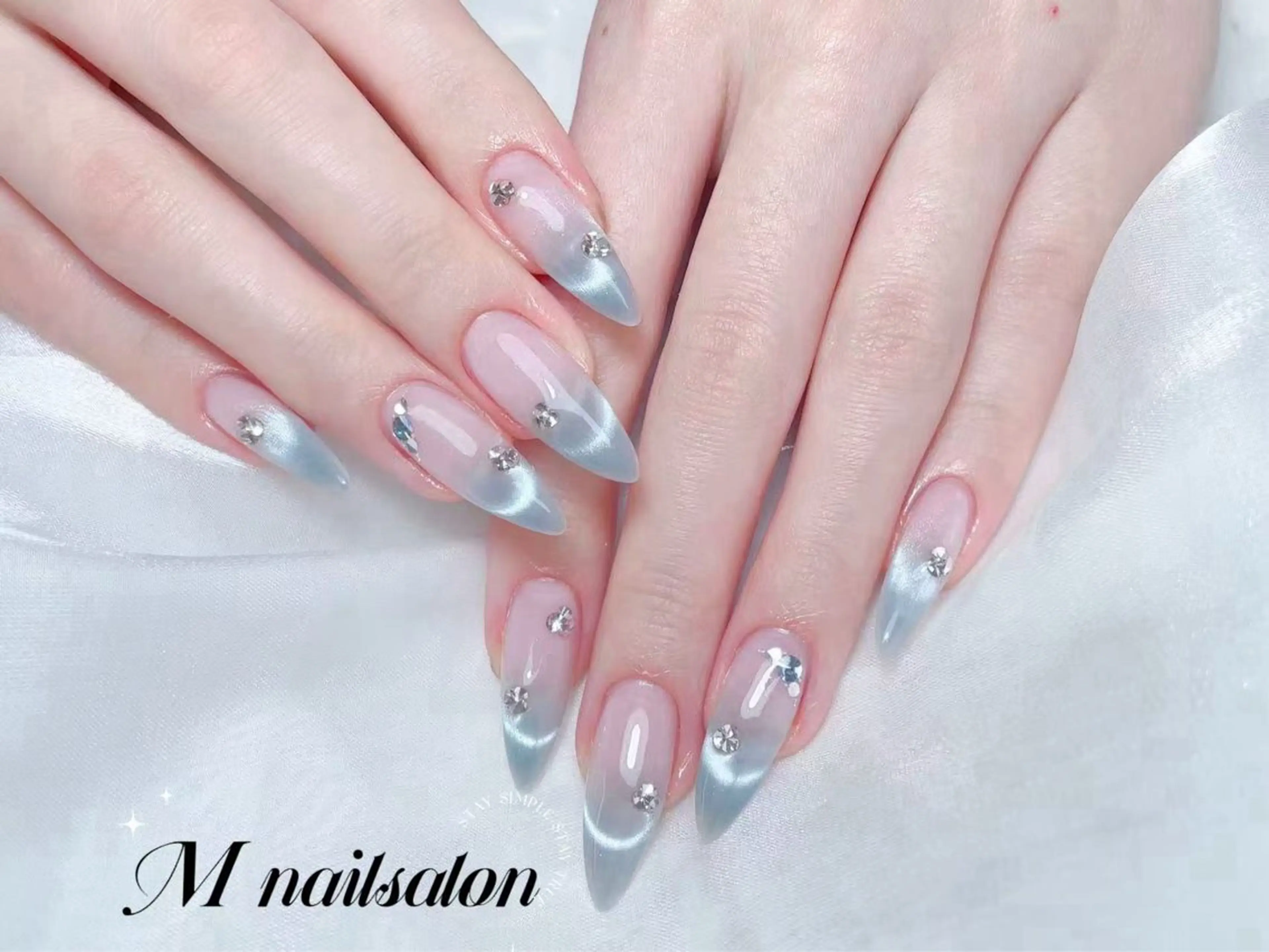 ネイル M🌷nail 長さだし専門店のネイルデザイン