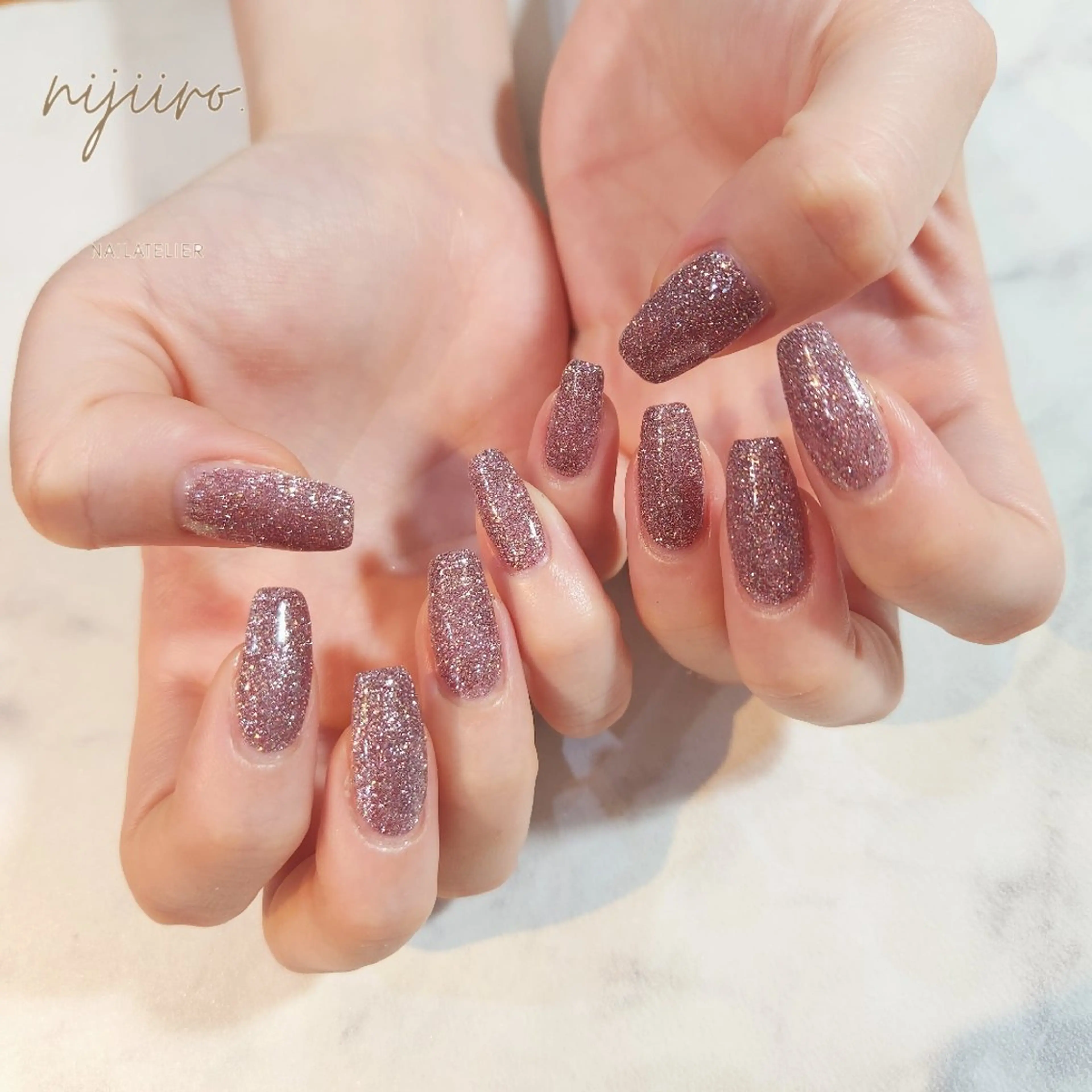 ネイル ハンドネイル nailatelier nijiiro.所属・nijiiro🌈 サトウのネイルデザイン