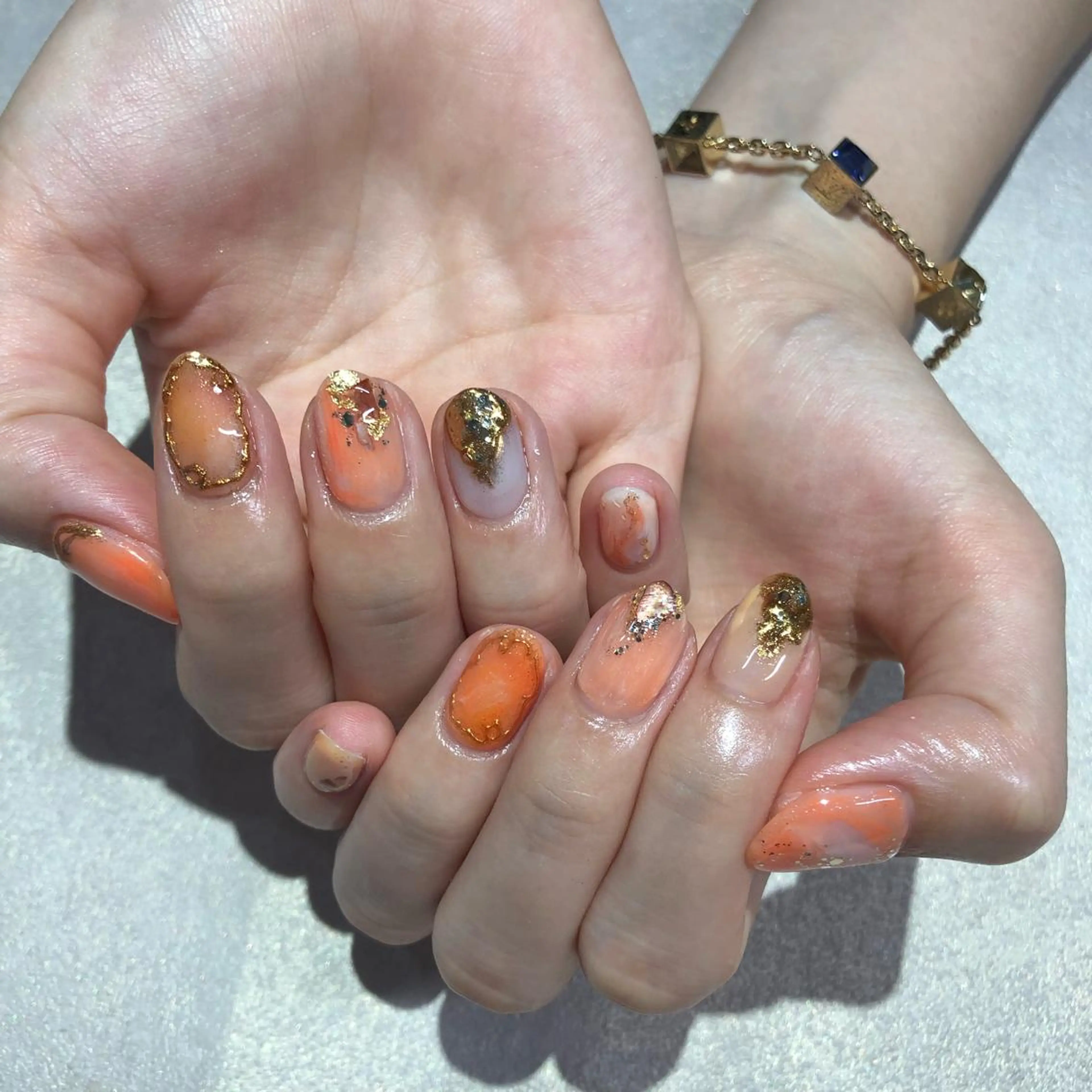 ネイル ハンドネイル フットネイル ハンドケア Nes.Nail所属・Miyagi Asamiのネイルデザイン