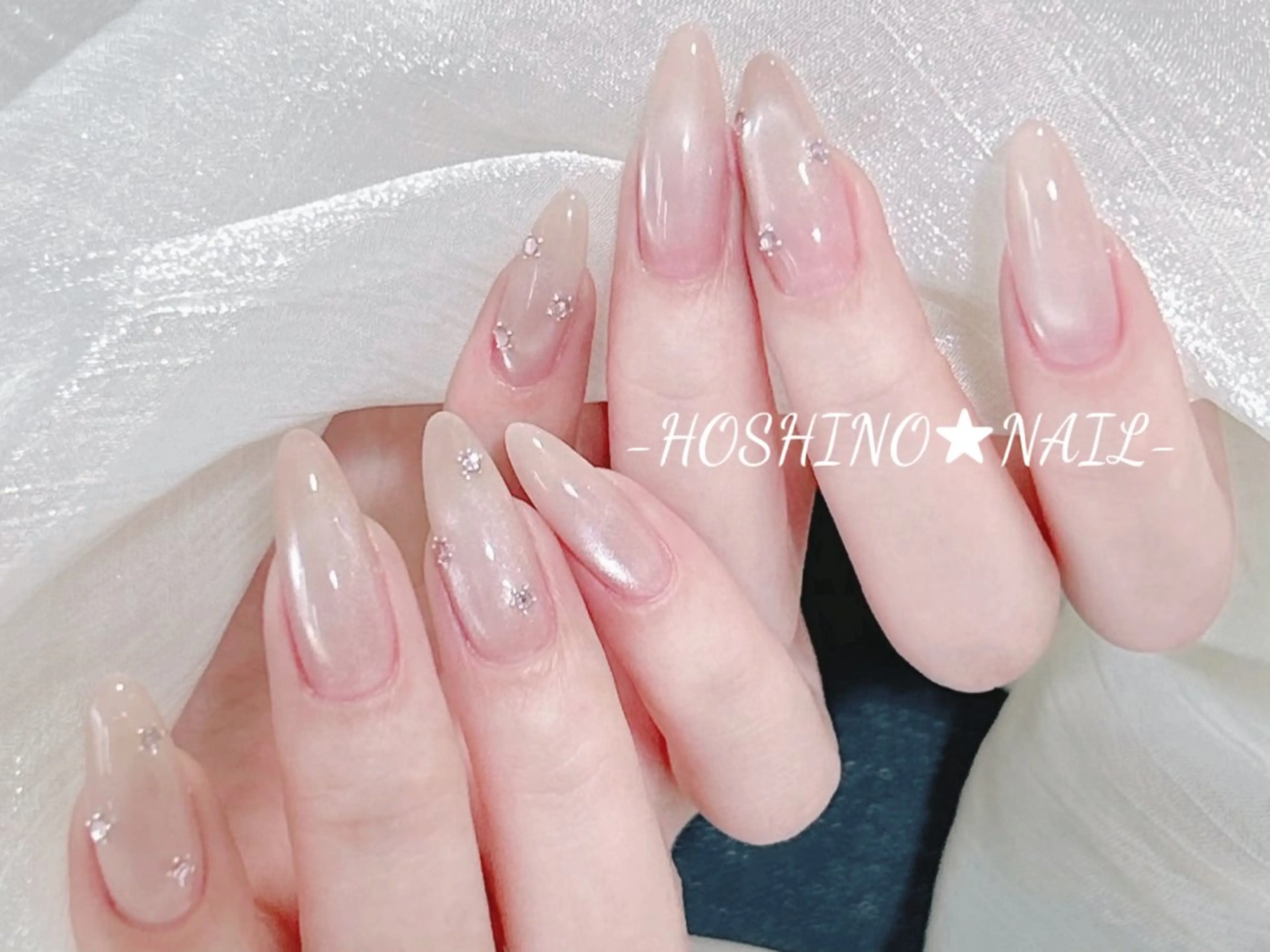 ネイル 長さ出し フットネイル ジェルネイル 韓国ネイル マグネットネイル ハンドネイル ★HOSHINO NAIL★新宿店のネイルデザイン
