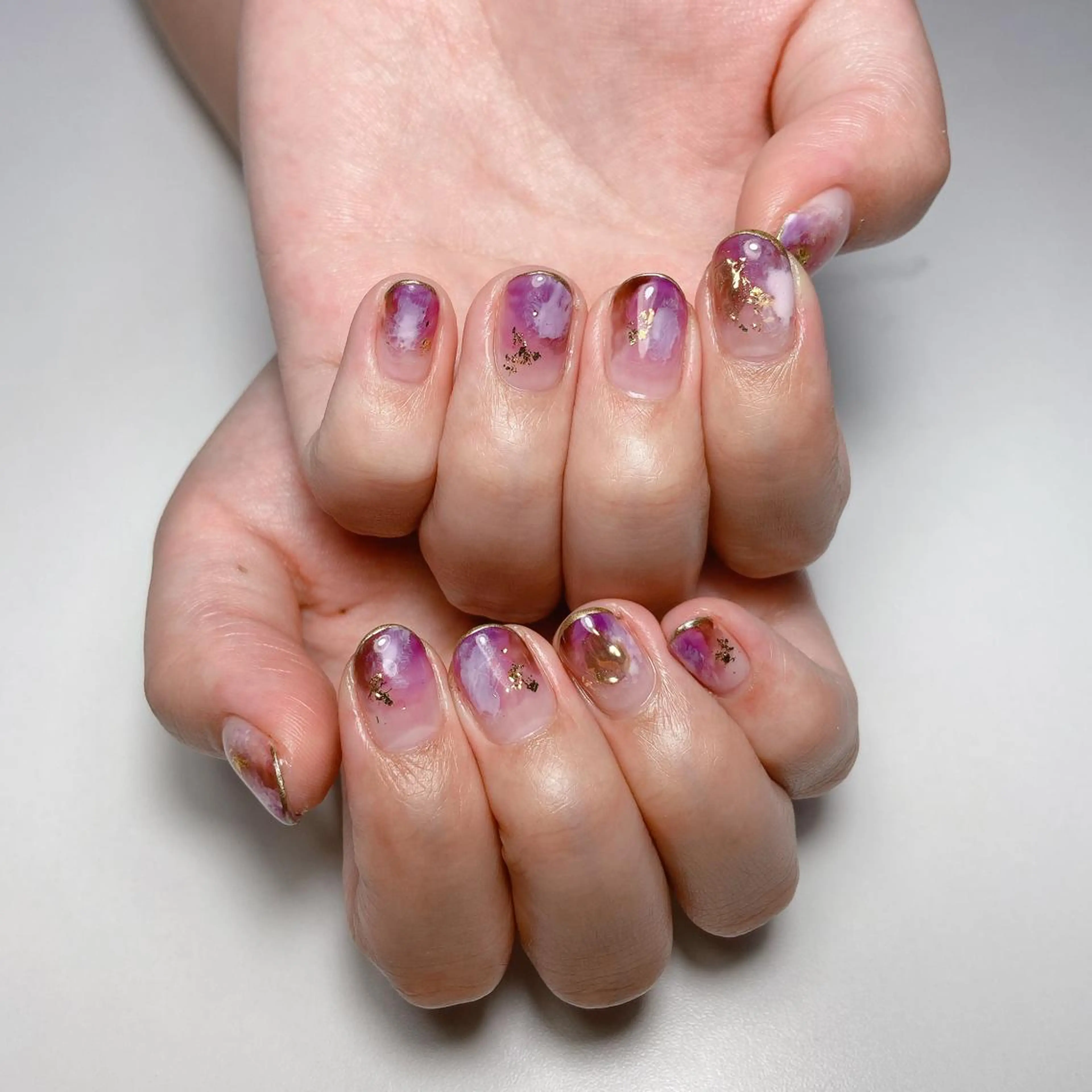 ショート ネイル ハンドネイル nailsalon REJOICEのネイルデザイン