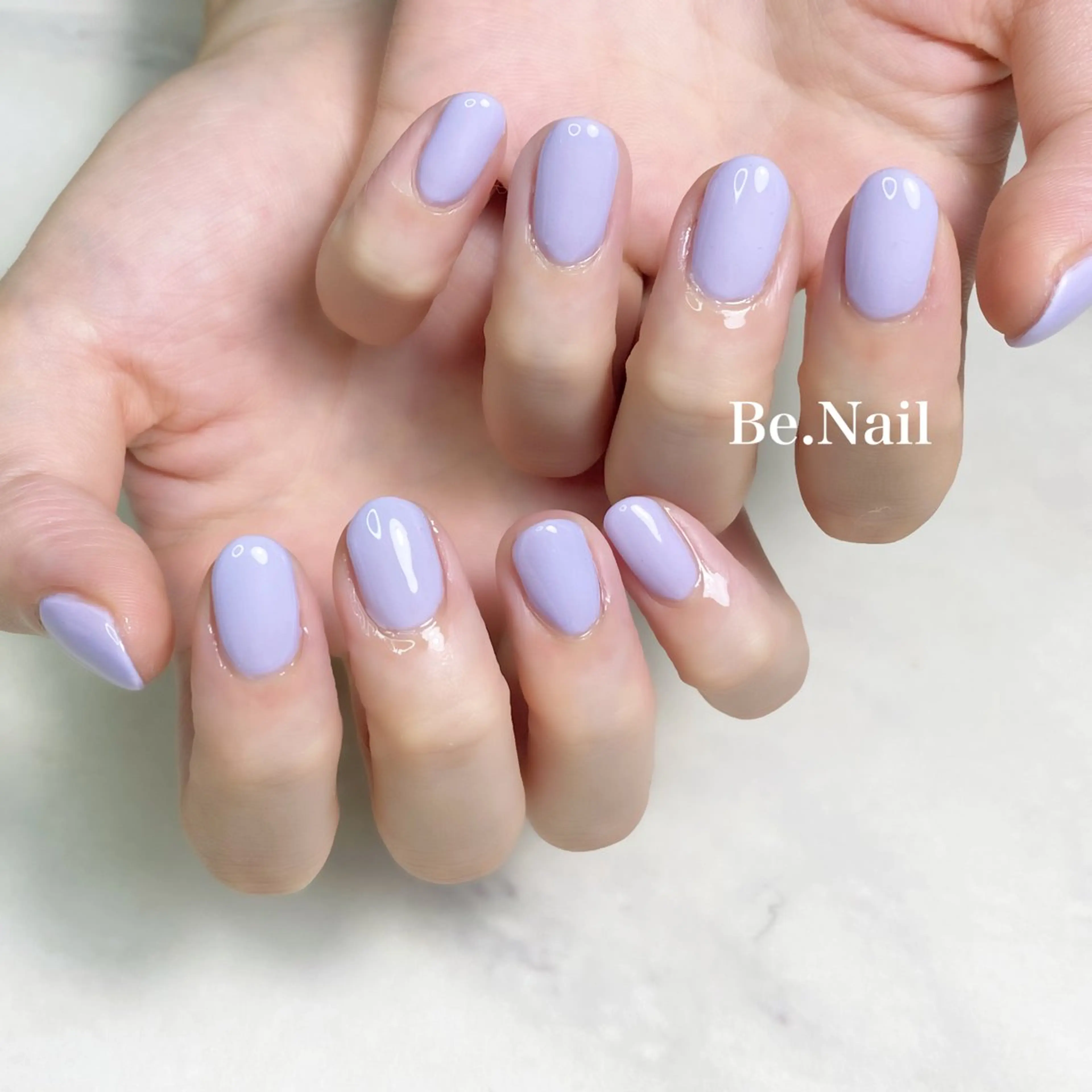 ネイル ジェルネイル ワンカラーネイル シンプルネイル 夏ネイル Be. Nailのネイルデザイン