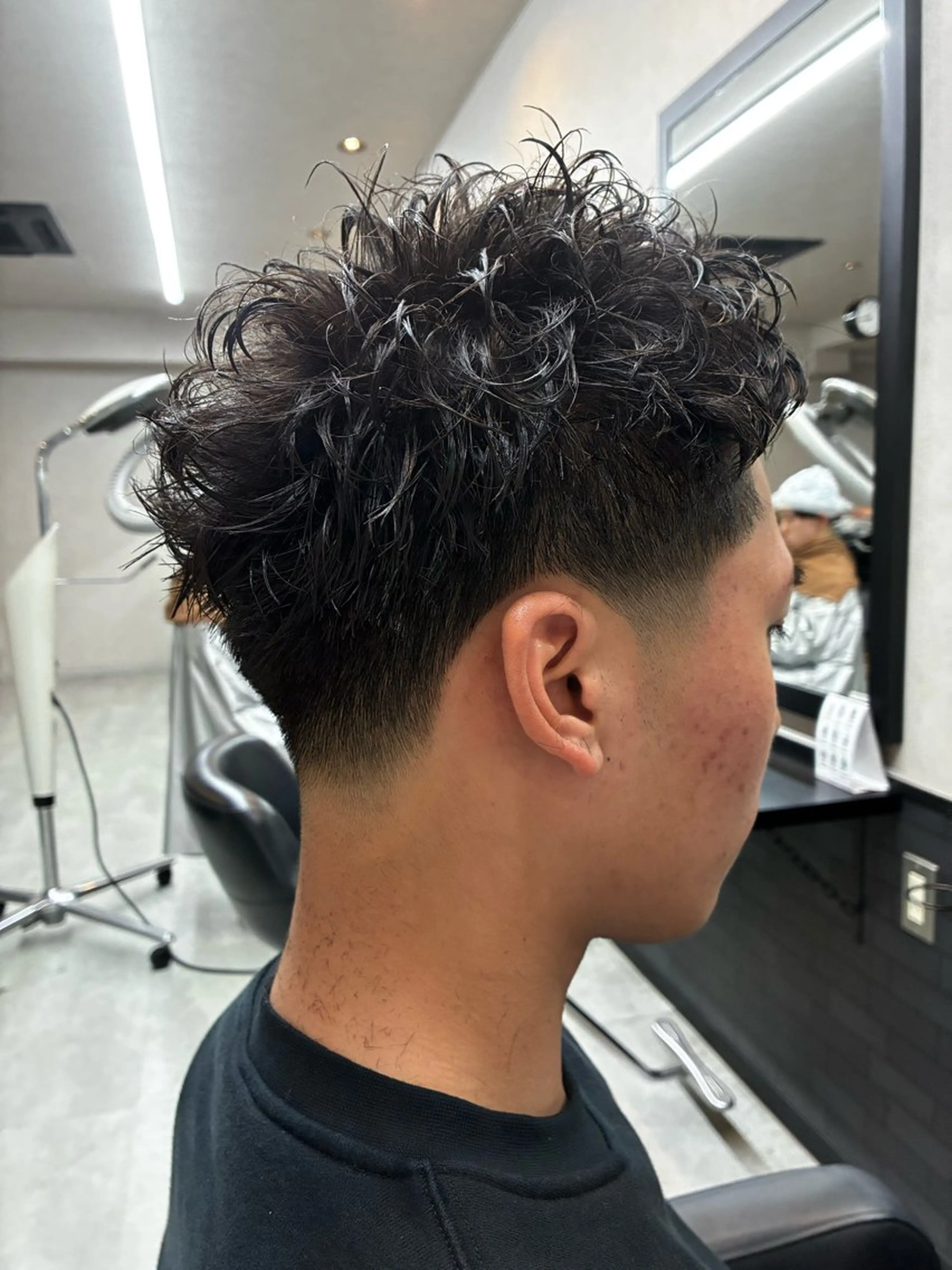 ショート メンズ カット パーマ MEN'S SEEK所属・石井 圭祐のヘアスタイル