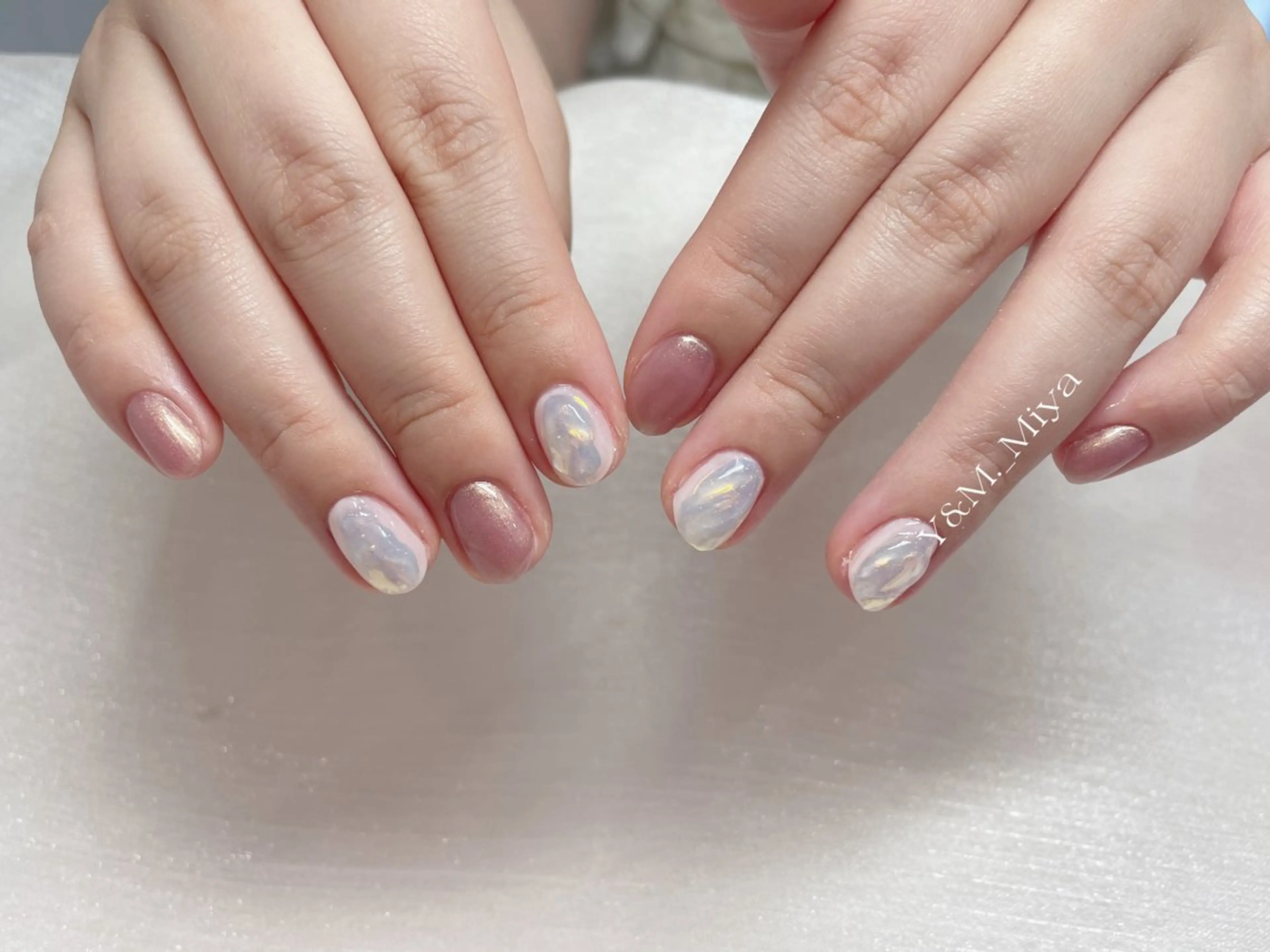 ネイル Ui_Amor (パラジェル)のネイルデザイン