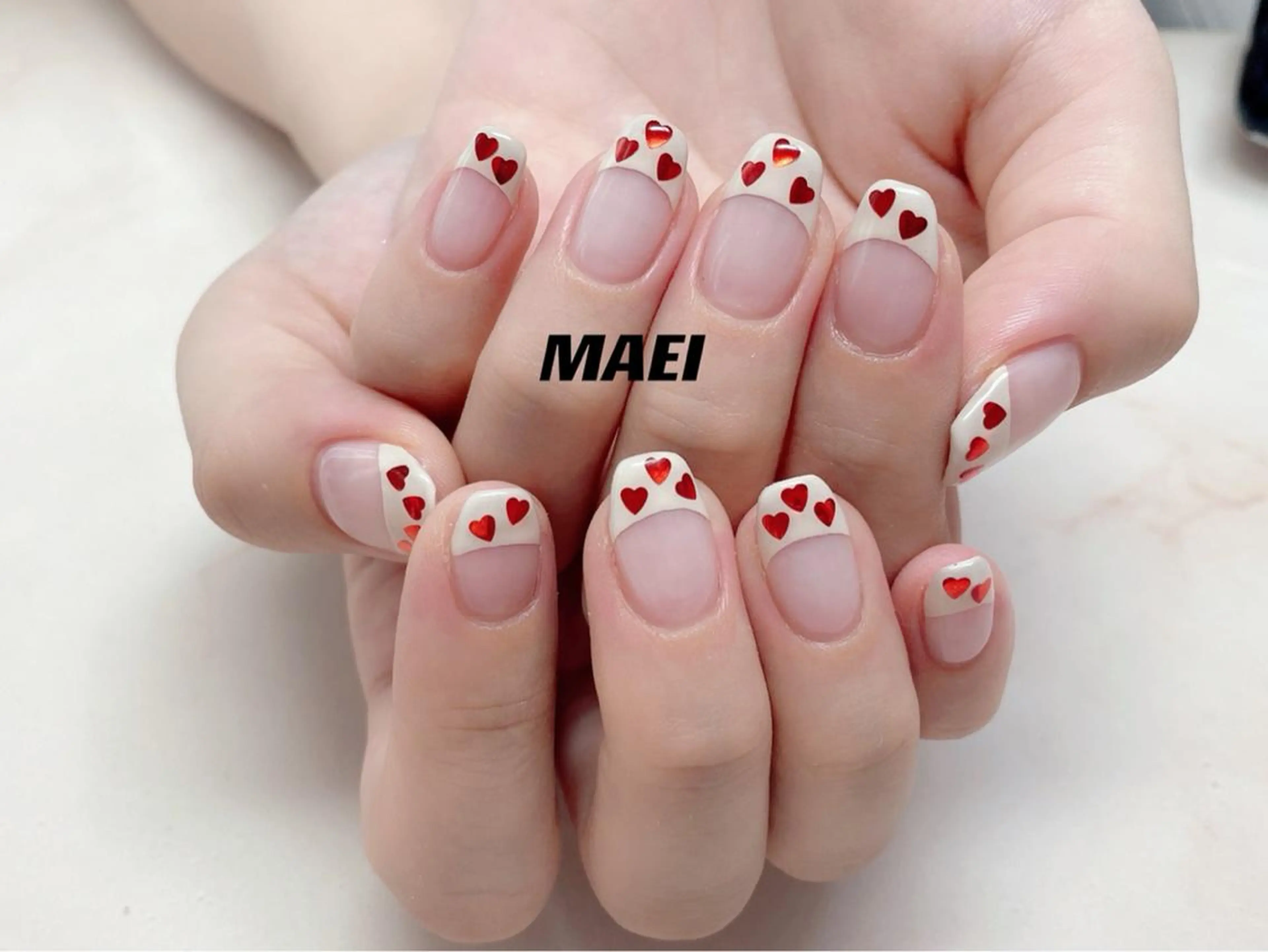 カラー ネイル ハンドネイル ハンドケア NIMO ネイルサロンのネイルデザイン