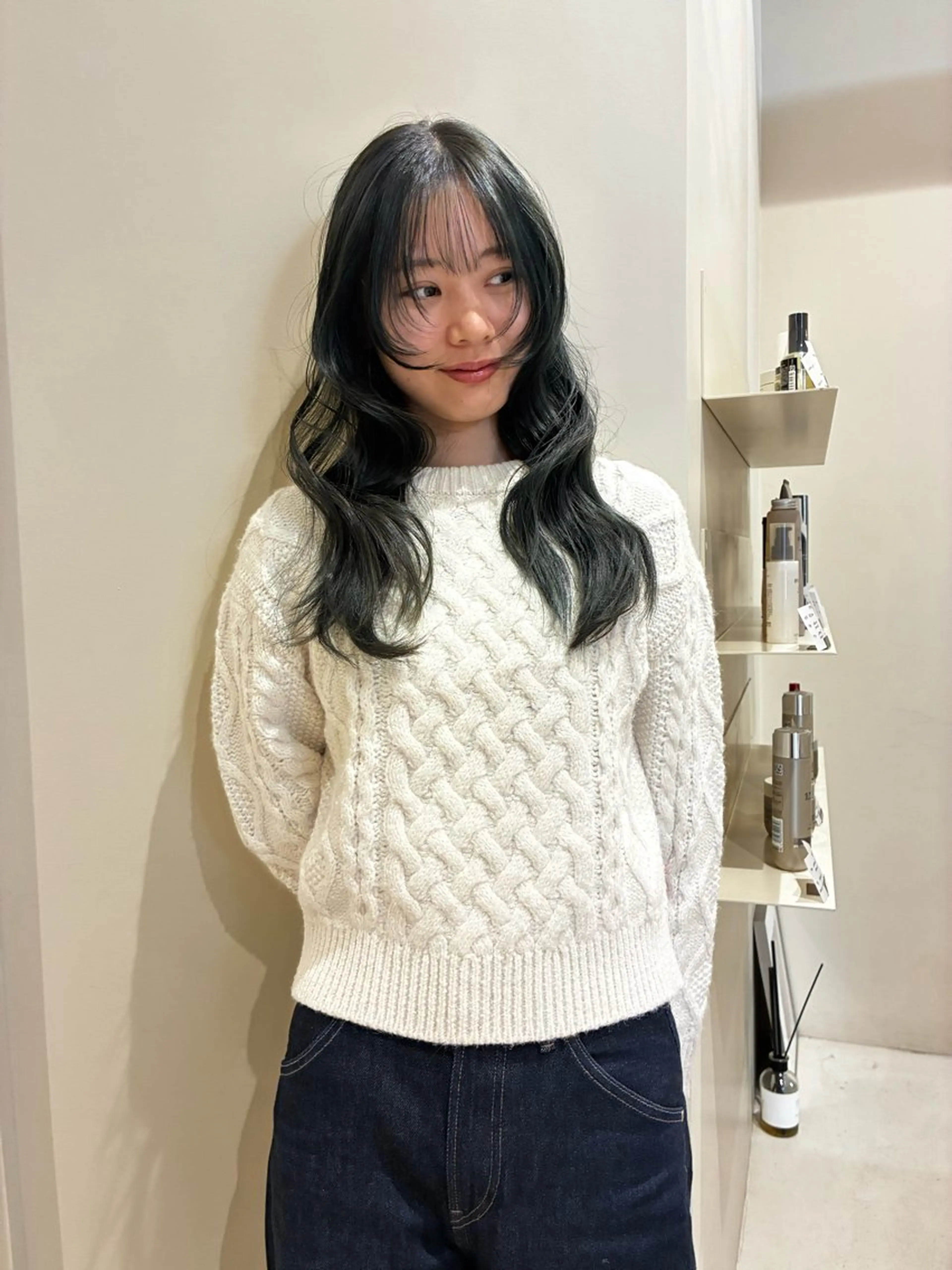 ロング ヘアカラー SHINDO MIYUのヘアスタイル