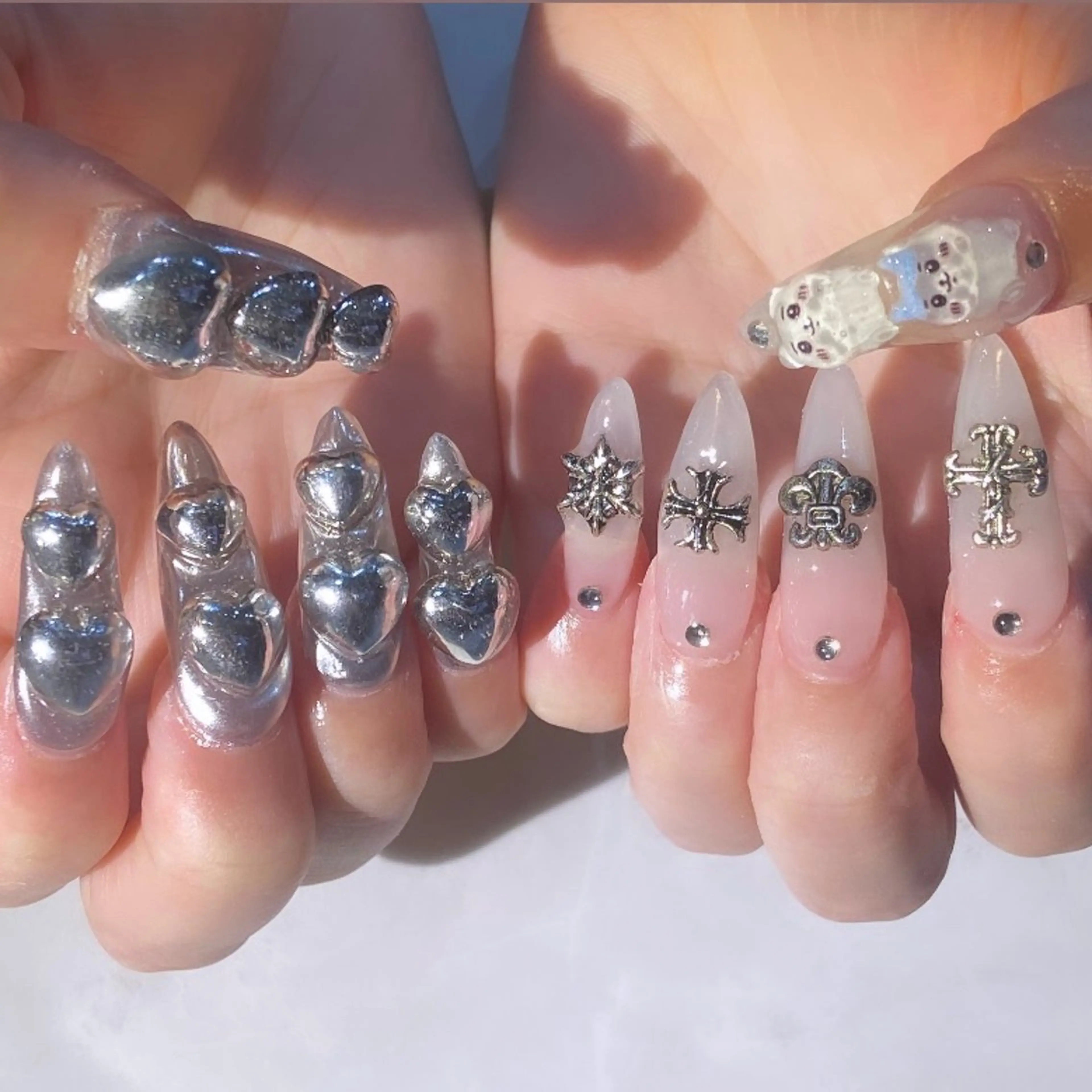 ネイル 持ち込み ハンドネイル nail salon MARuのネイルデザイン