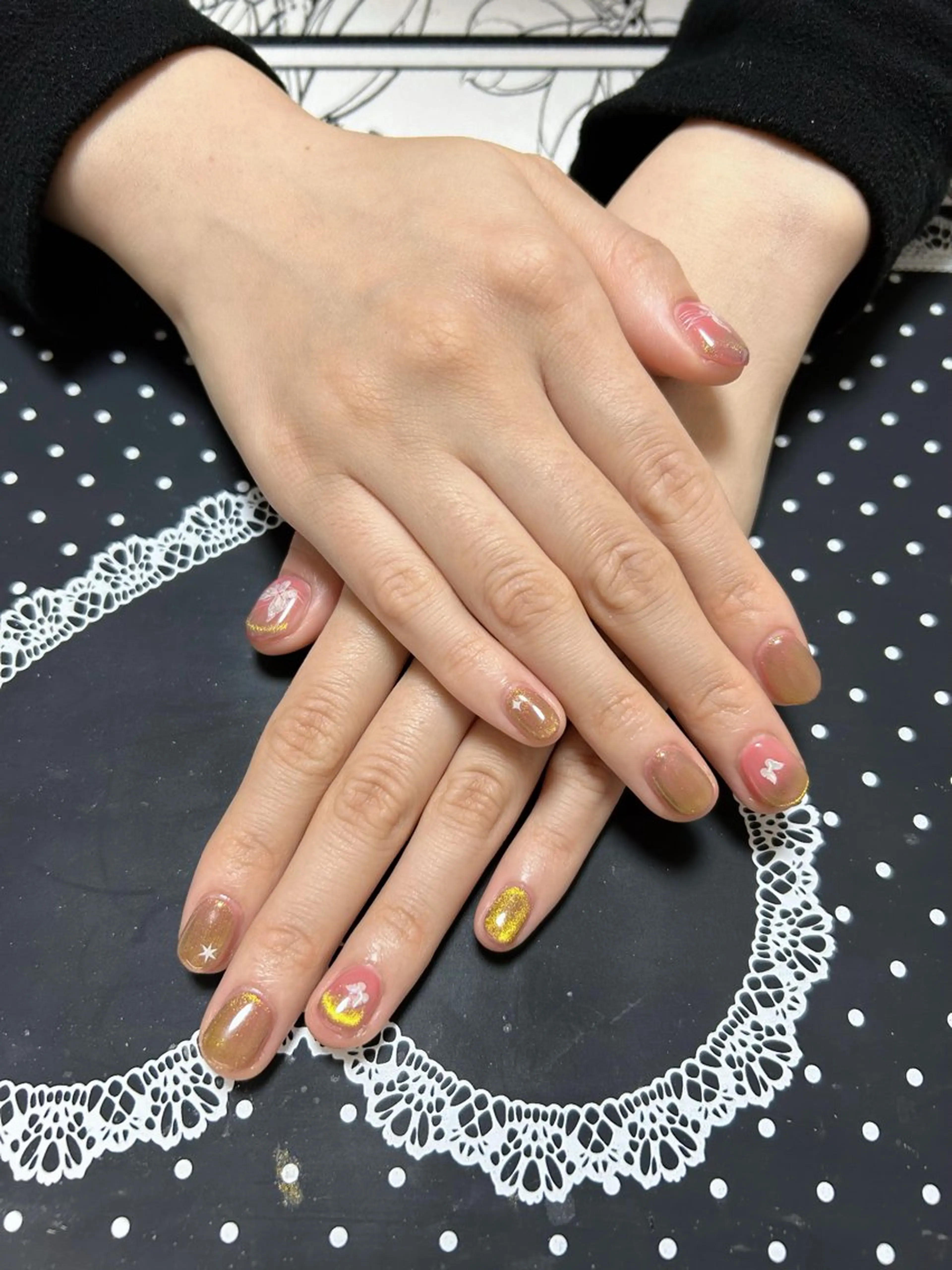 ネイル ハンドネイル 森 晴有のネイルデザイン