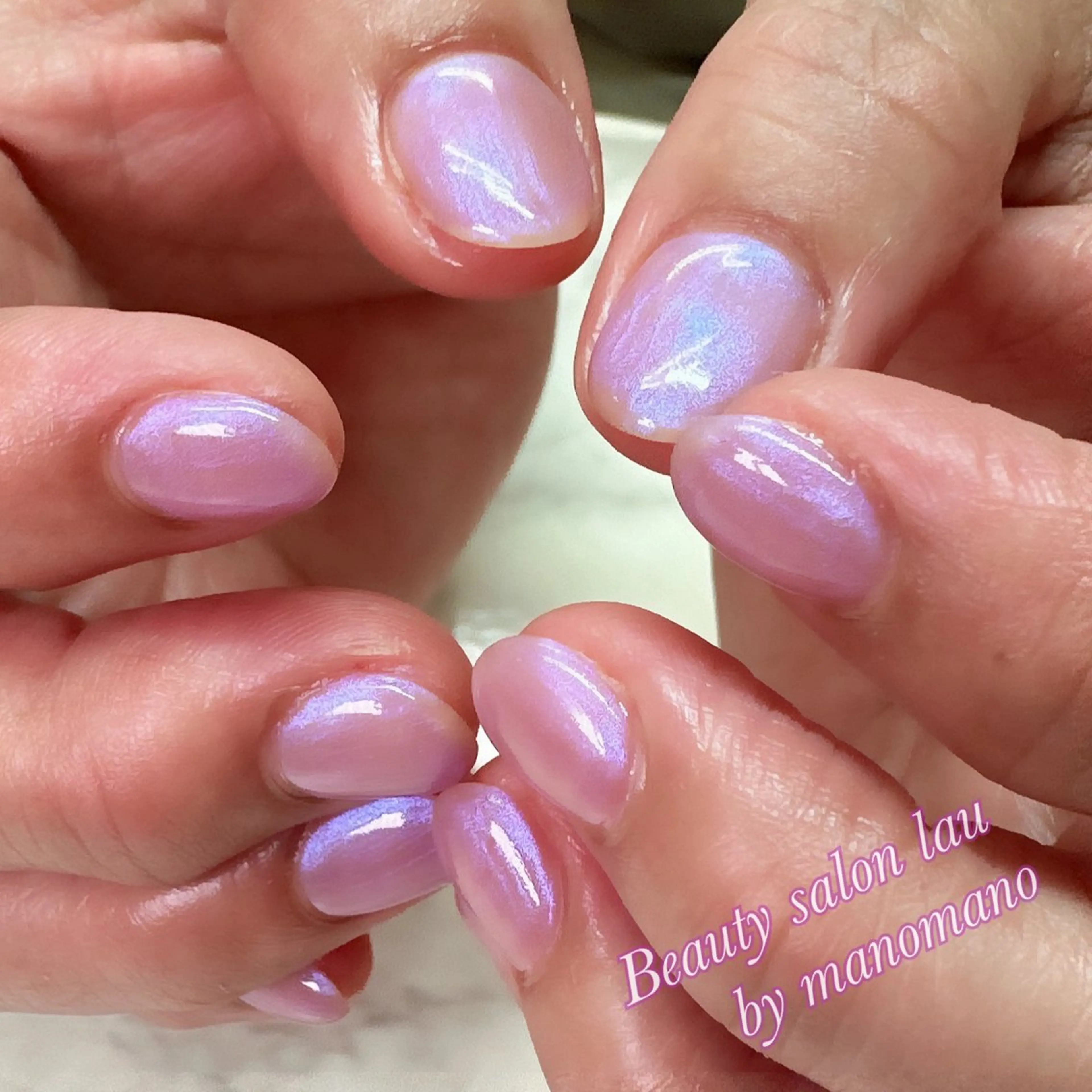 ネイル ハンドネイル ラウバイマノマノ なかざとのネイルデザイン